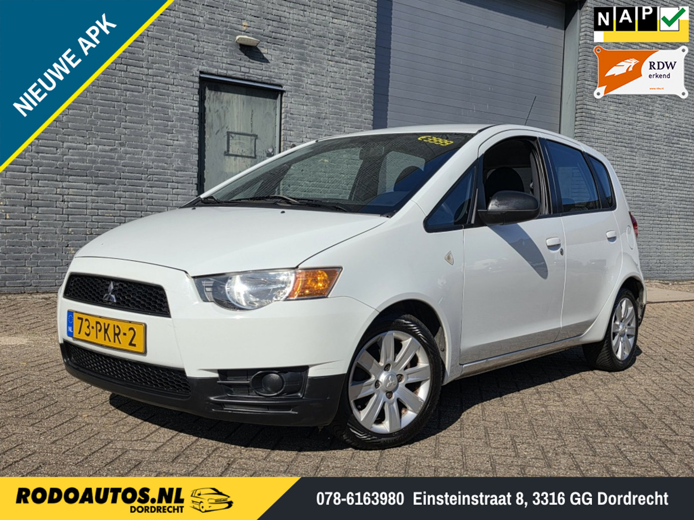 Mitsubishi Mitsubishi Colt 1.1 Edition One 5-Drs Airco Nw APK ✅ 2011 - voorkant