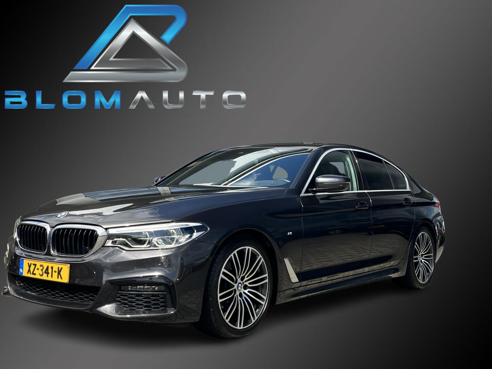 BMW 520i 520i M-SPORT NL AUTO NAPPA+MEMORY+19INCH NL AUTO 2019 - voorkant