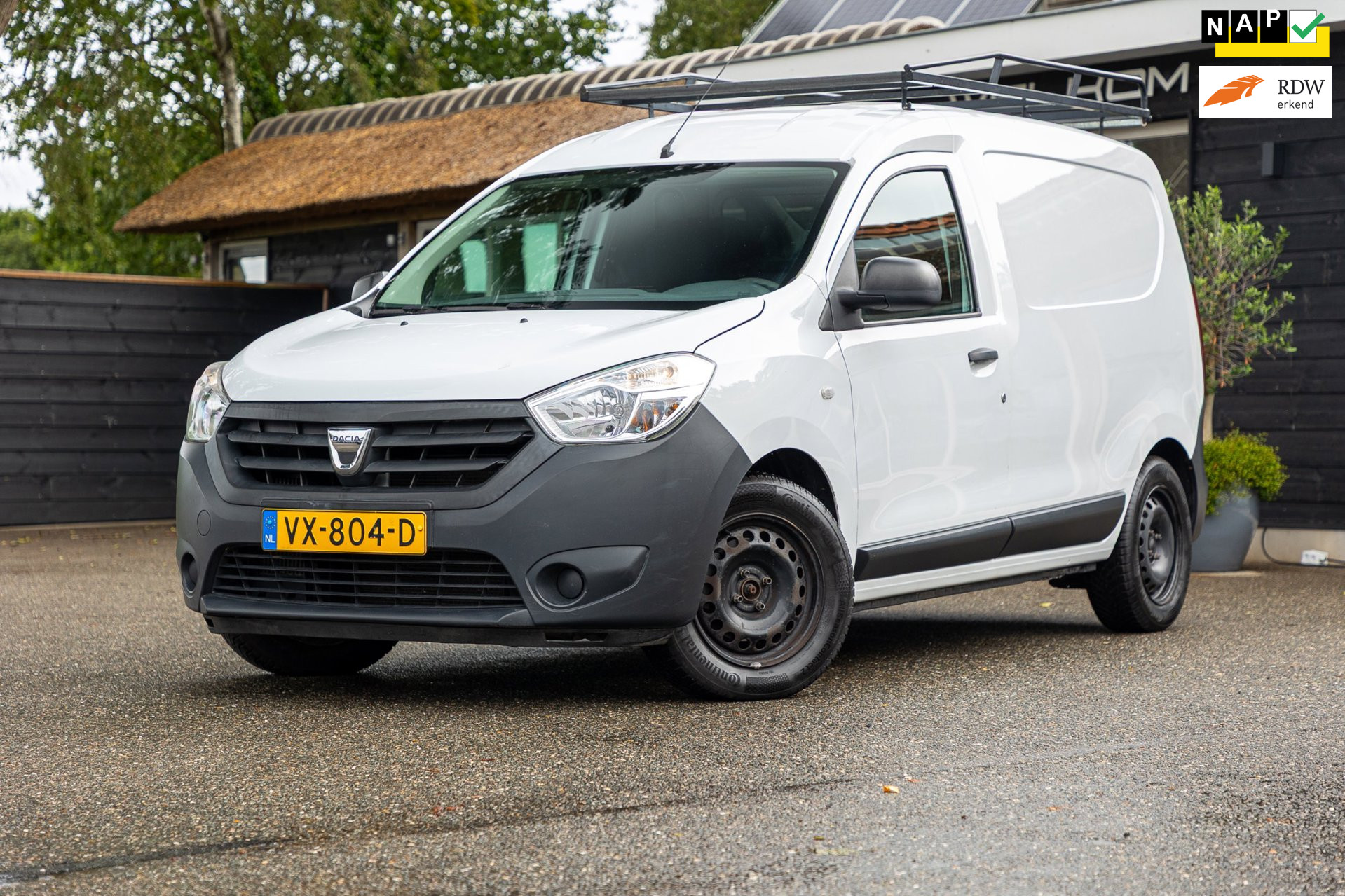 Dacia Dokker 1.5 dCi 75 Ambiance Airco I Trekhaak I Imperiaal I Parkeersensoren I NAP I BTW 2016 - voorkant