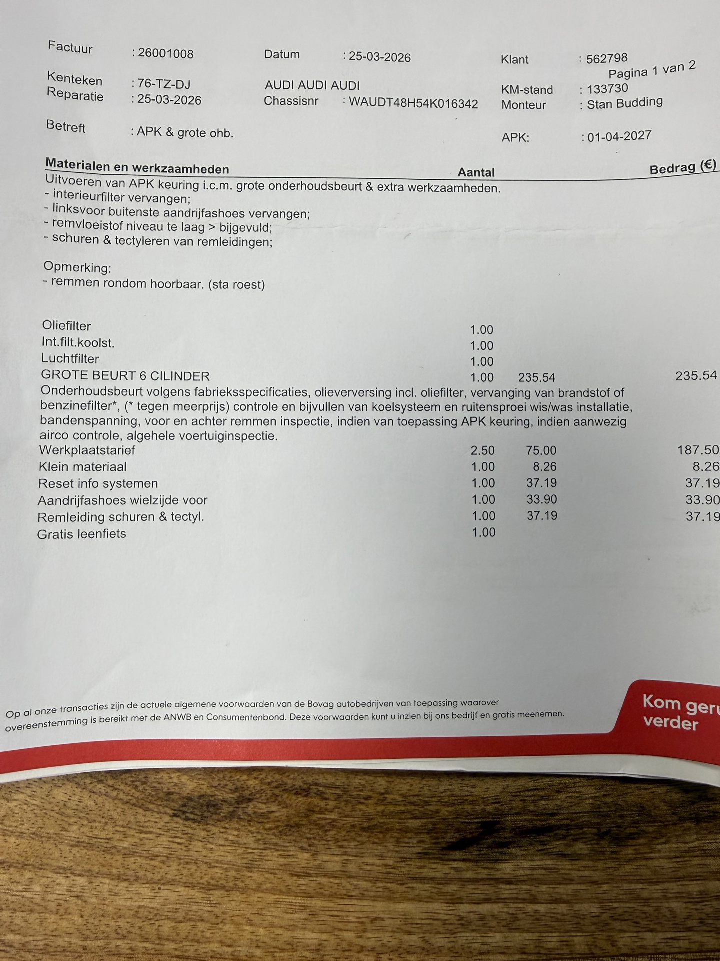 Foto van Audi A4