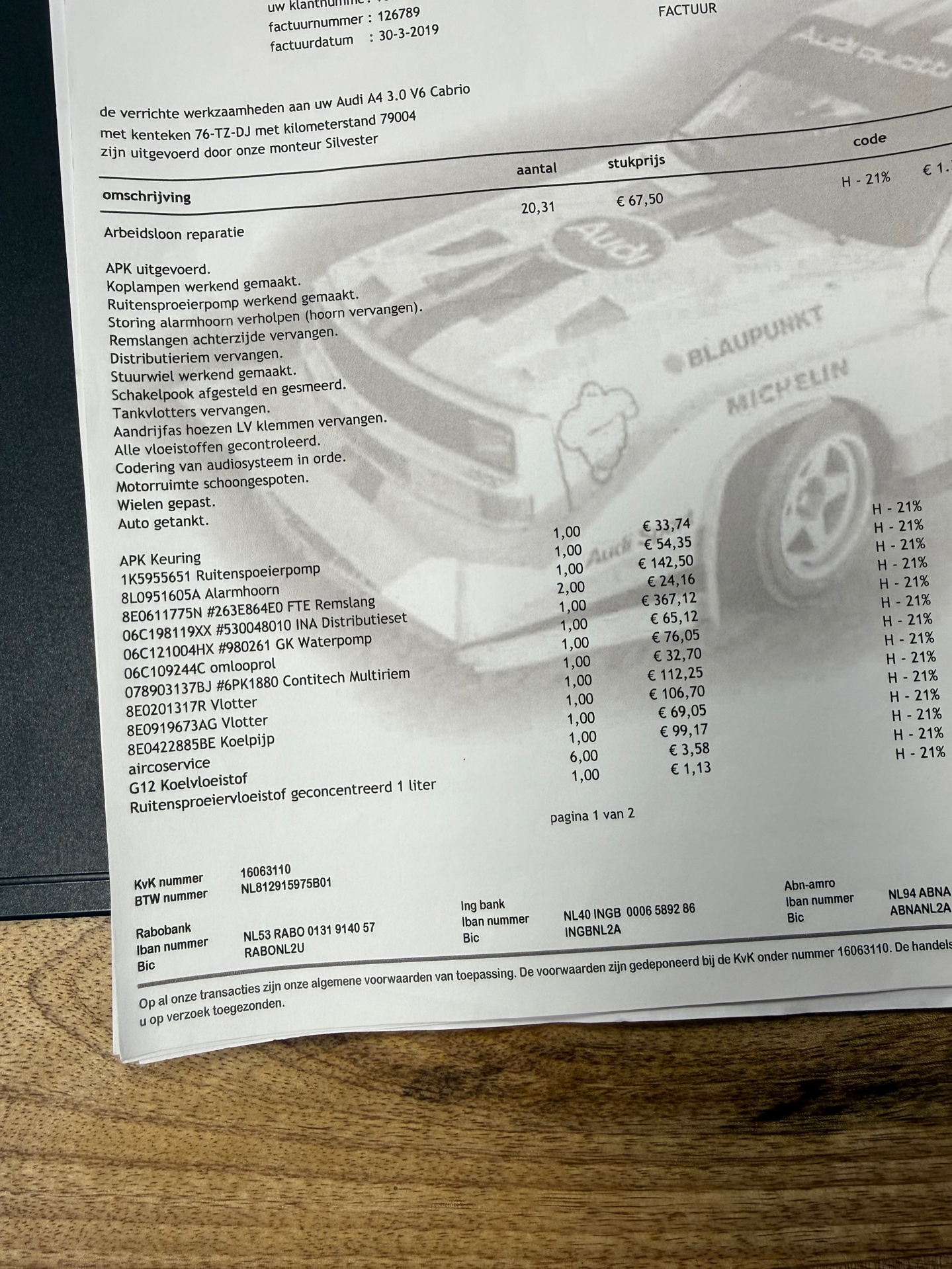 Foto van Audi A4