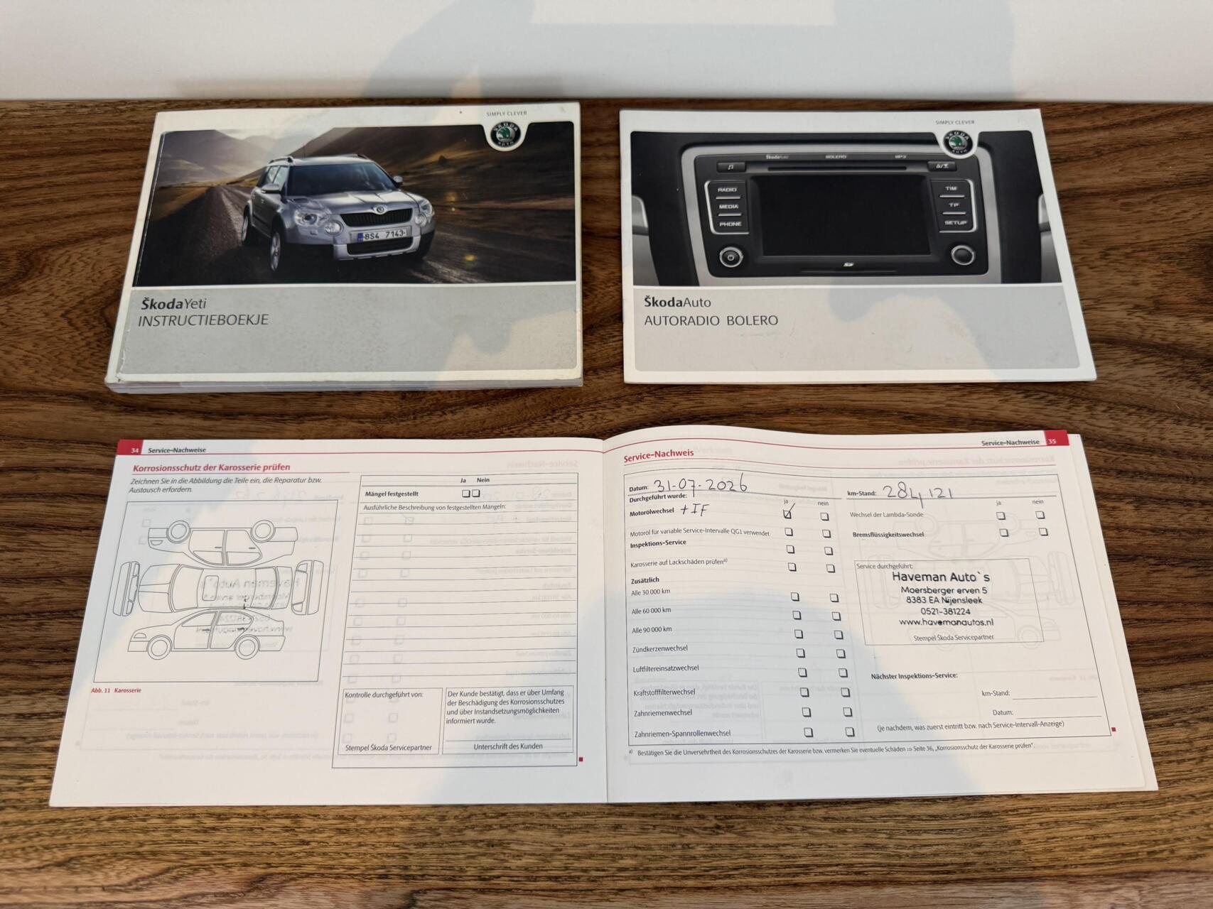 Foto van Skoda Yeti