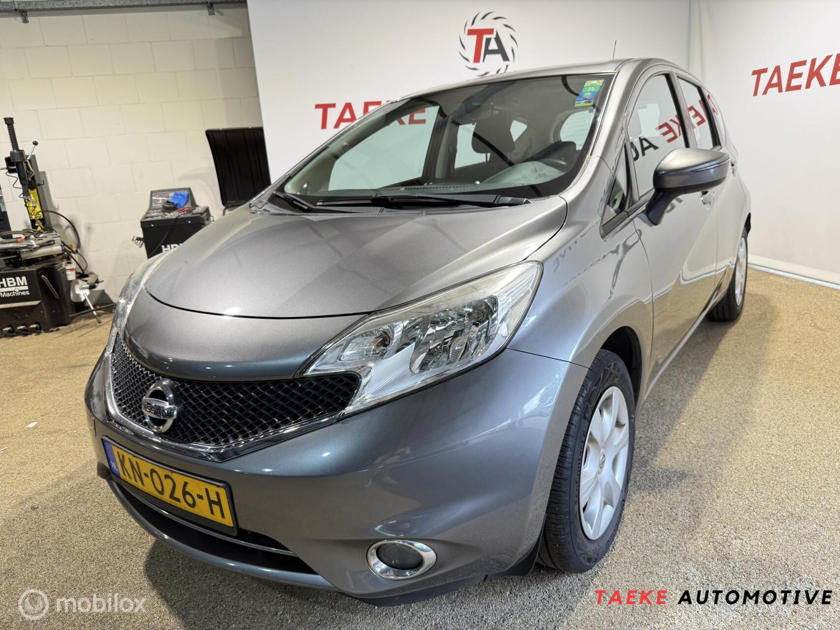 Nissan Nissan Note 1.2 Acenta AIRCO/CRUIS/5DRS/APK/NAP/1EIG 2016 - voorkant