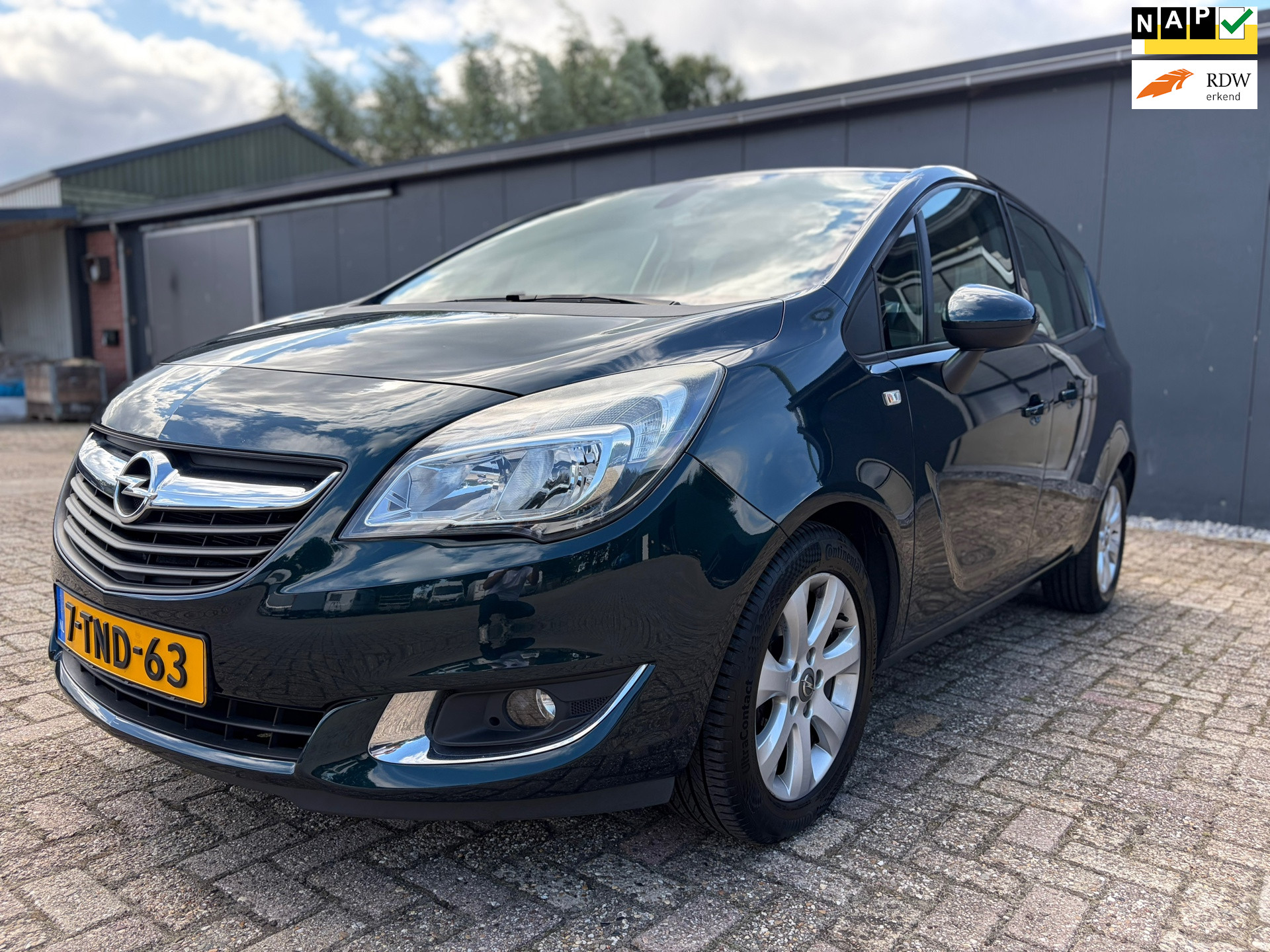 Opel Meriva 1.4 Turbo Berlin 2e eigenaar/Airco/Cruise/Trekhaak! 2014 - voorkant