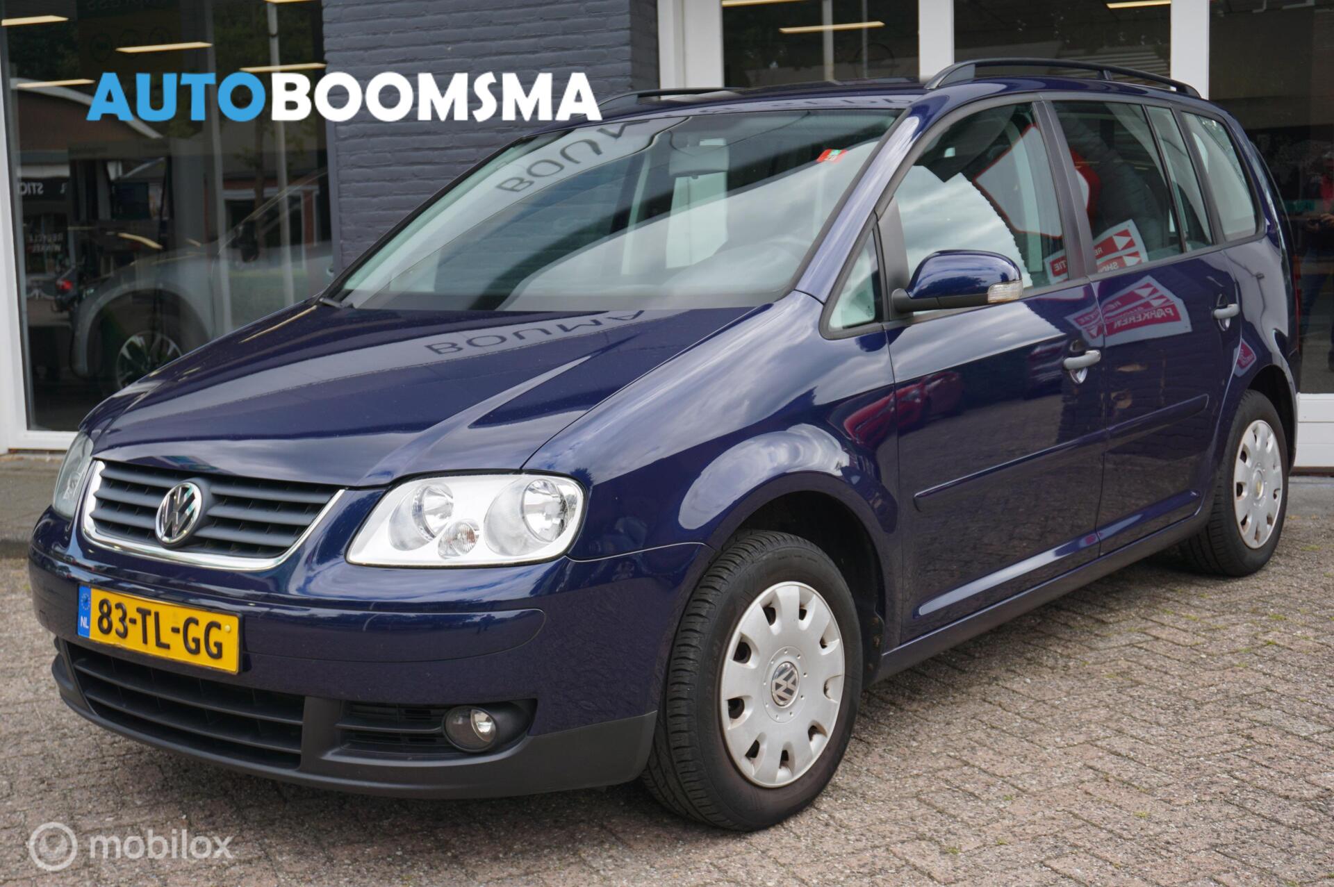 Volkswagen Touran 1.6 102pk Optive Clima Cruise Trekhaak 2006 - voorkant