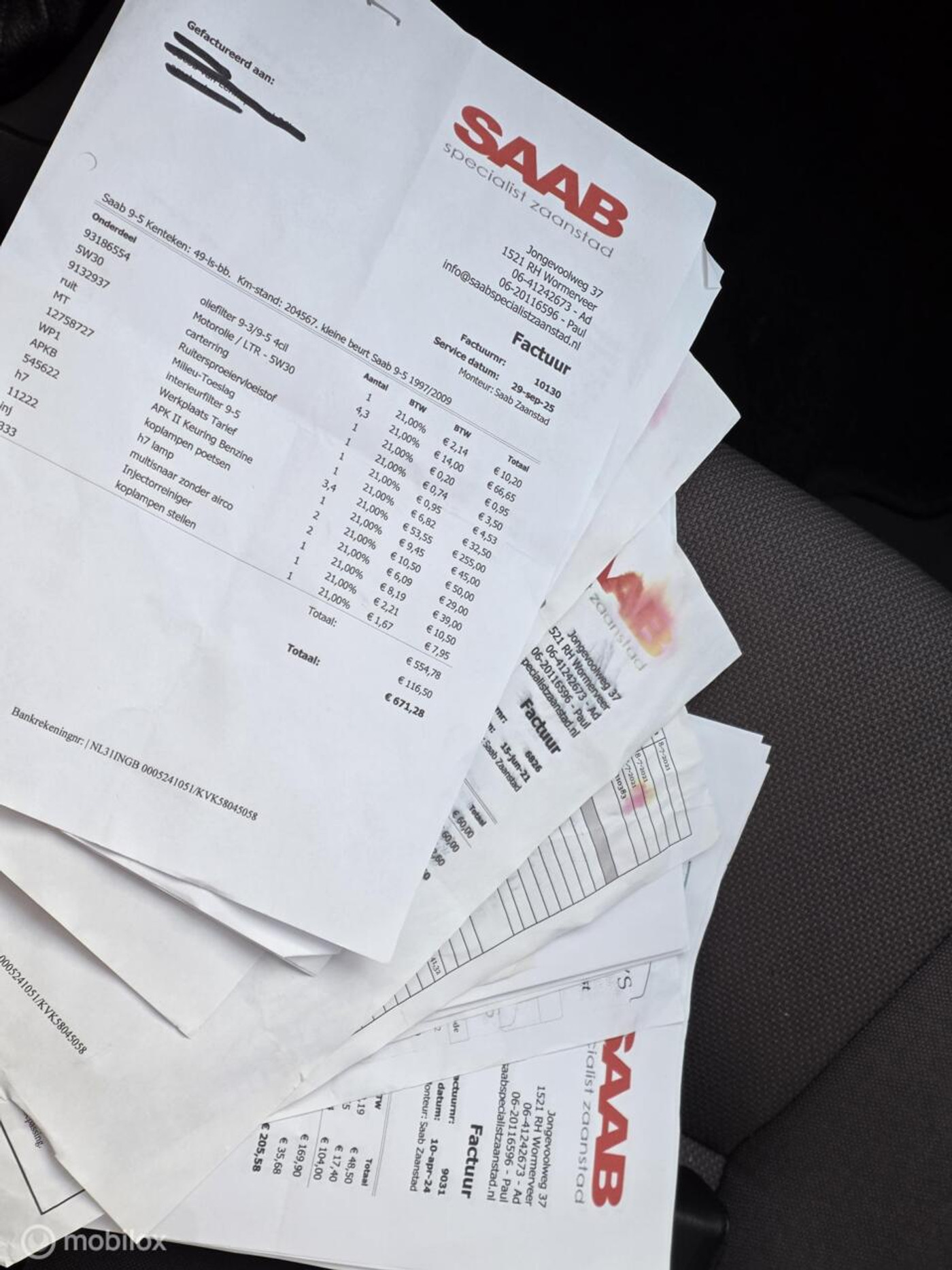 Foto van Saab Saab 9-5