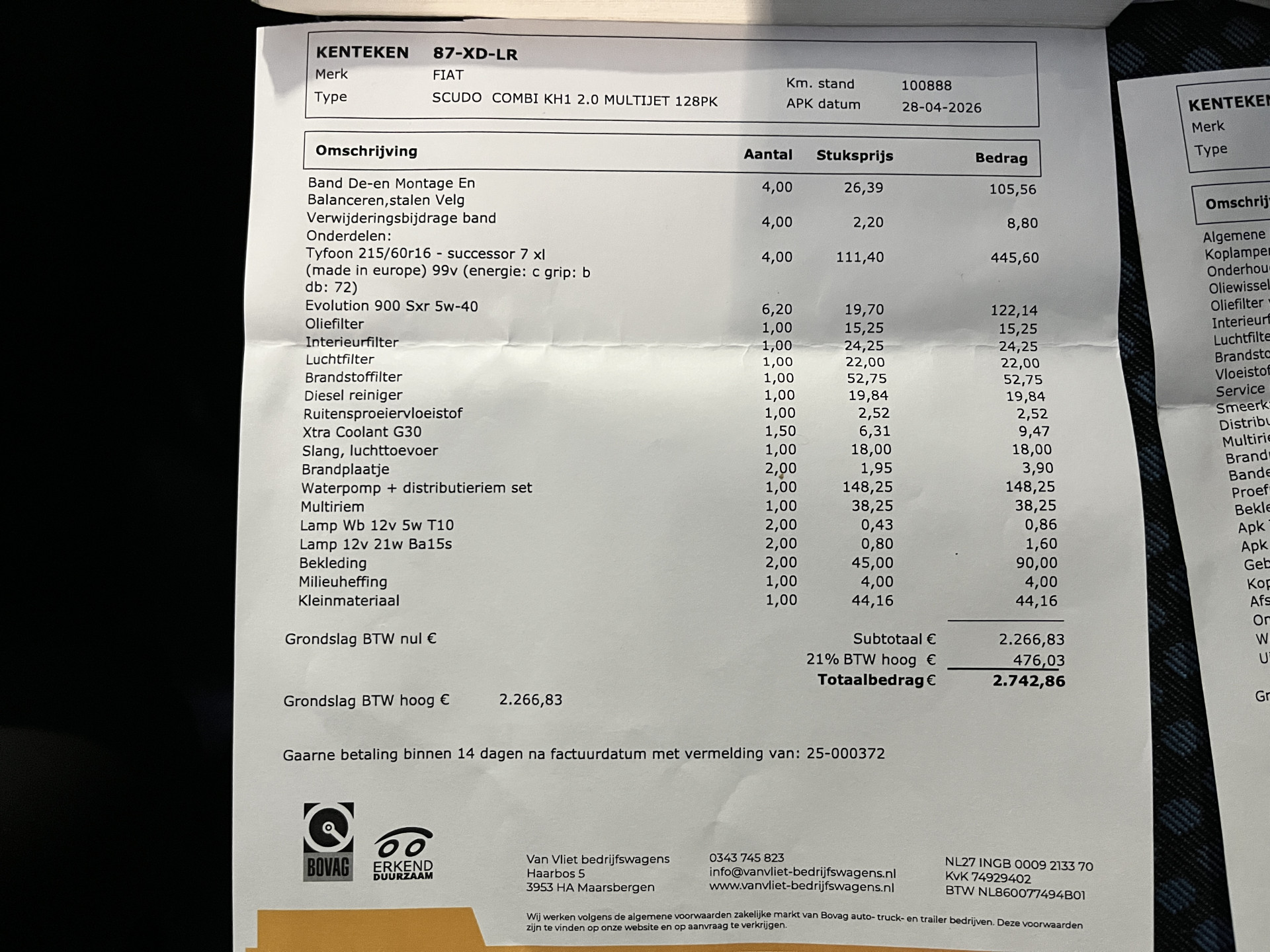 Foto van Fiat Scudo