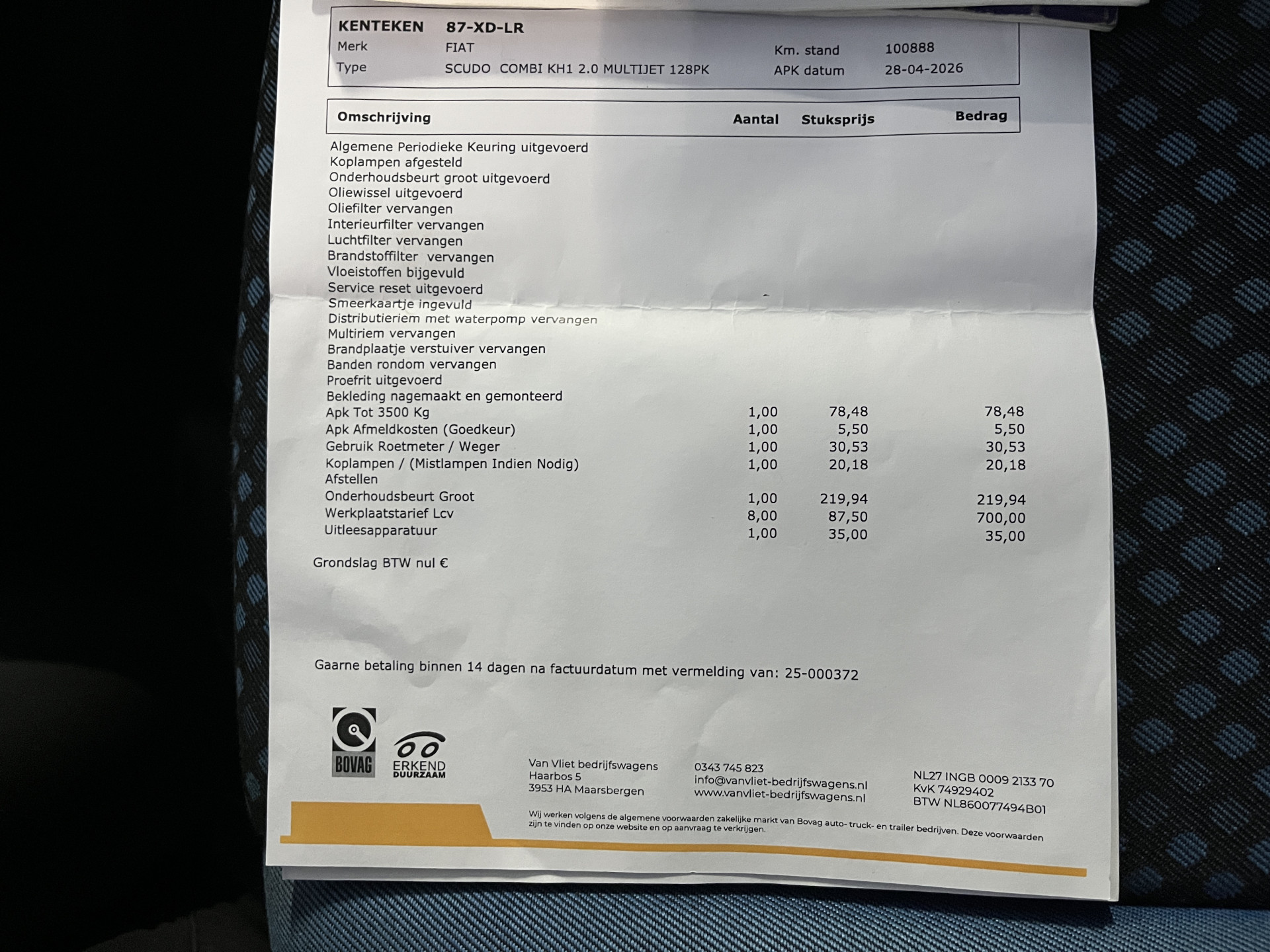 Foto van Fiat Scudo