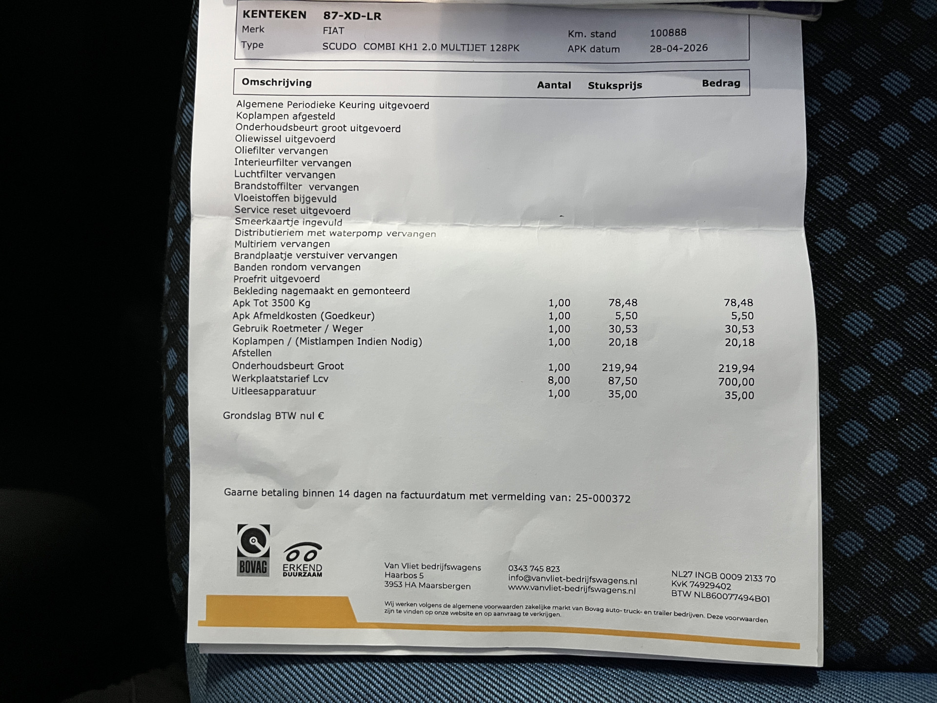 Foto van Fiat Scudo