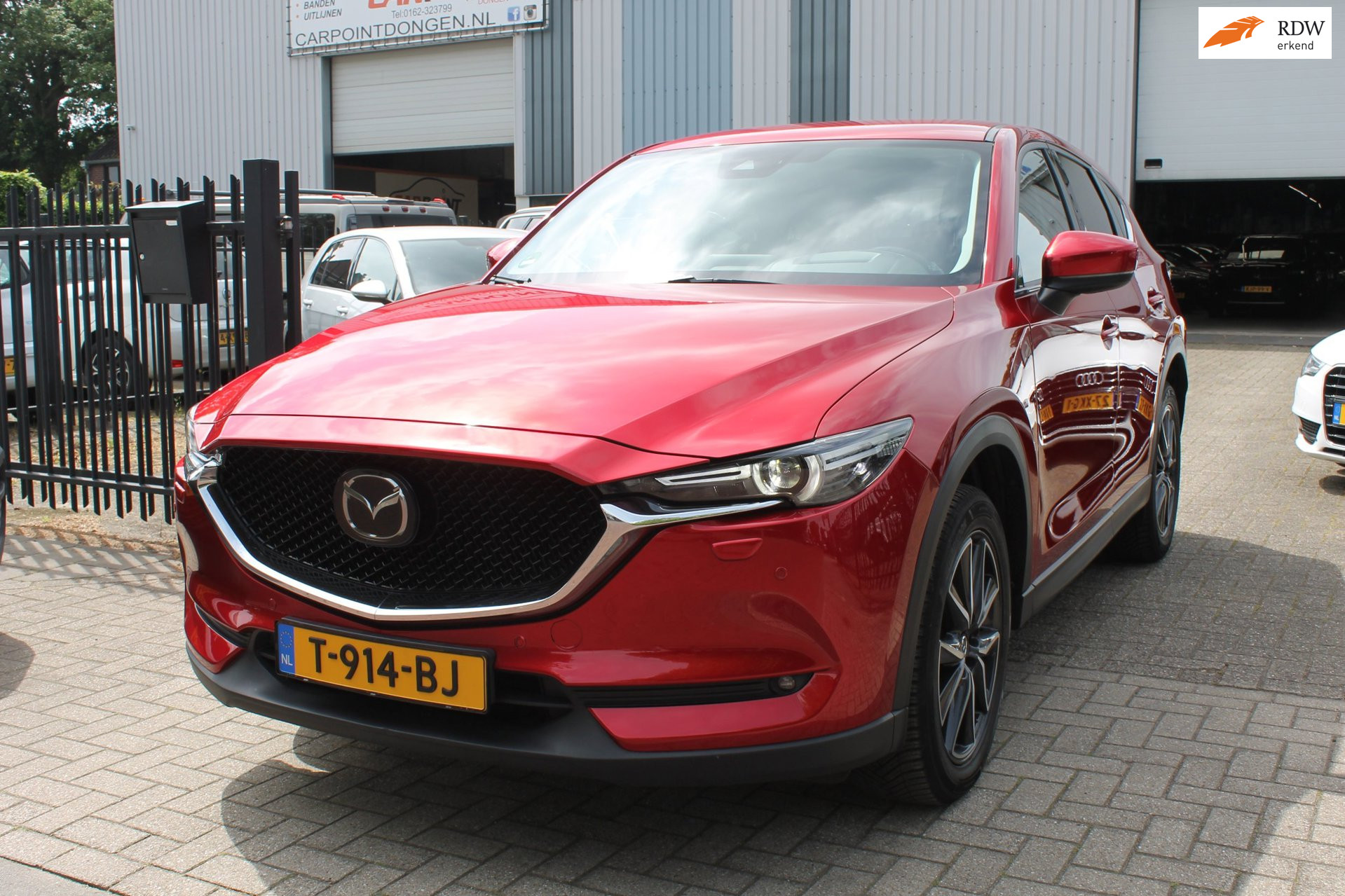 Mazda Mazda Cx-5 2.5 SkyActiv-G 194 GT-M 4WD Leer Trekhaak ACC Vol! 2017 - voorkant