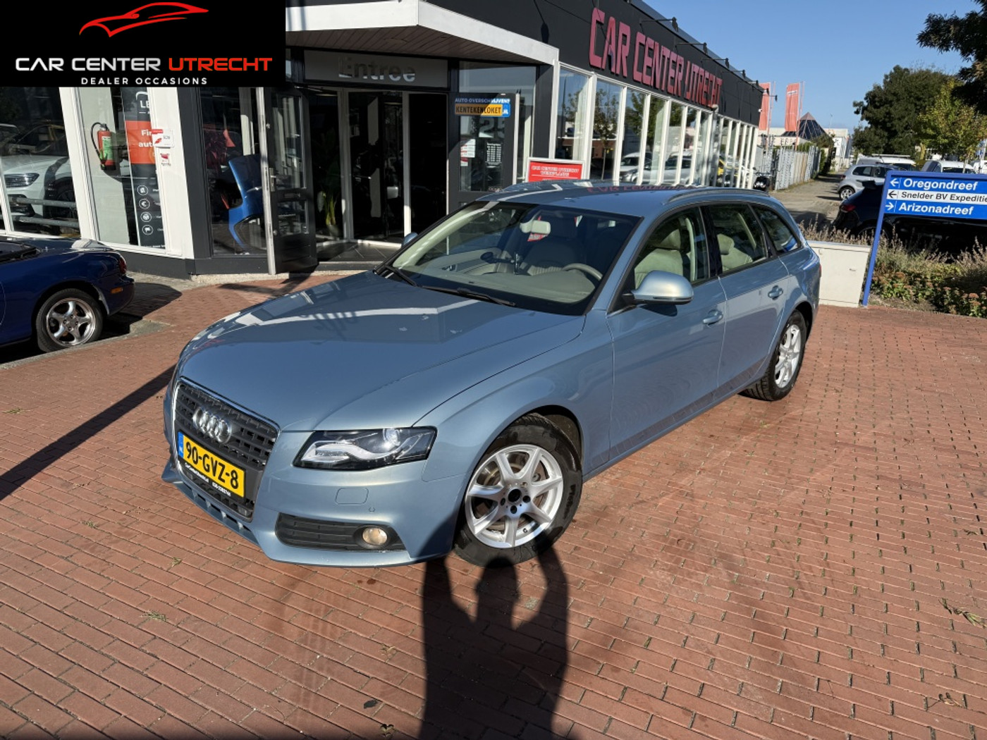 Audi Audi A4 2.0 TFSI Pro Line automaat trekhaak navi airco 2008 - voorkant