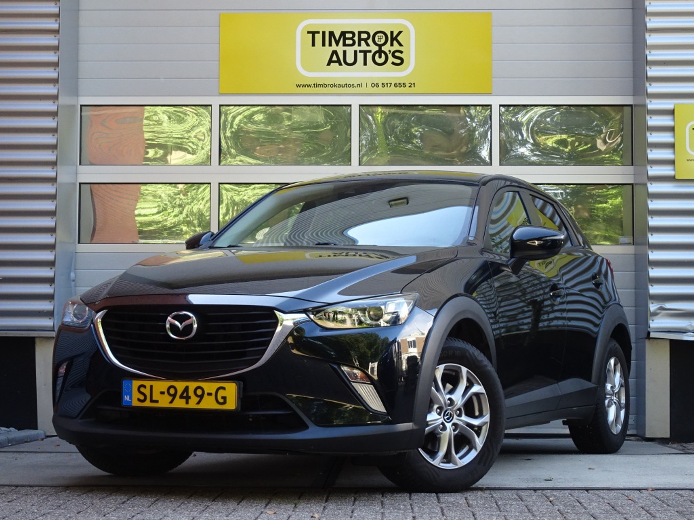 Mazda Mazda Cx-3 2.0 SkyActiv 120pk Aut. *Navi/Stoelverw/Cam/Trekhaak/Orig NL* 2018 - voorkant