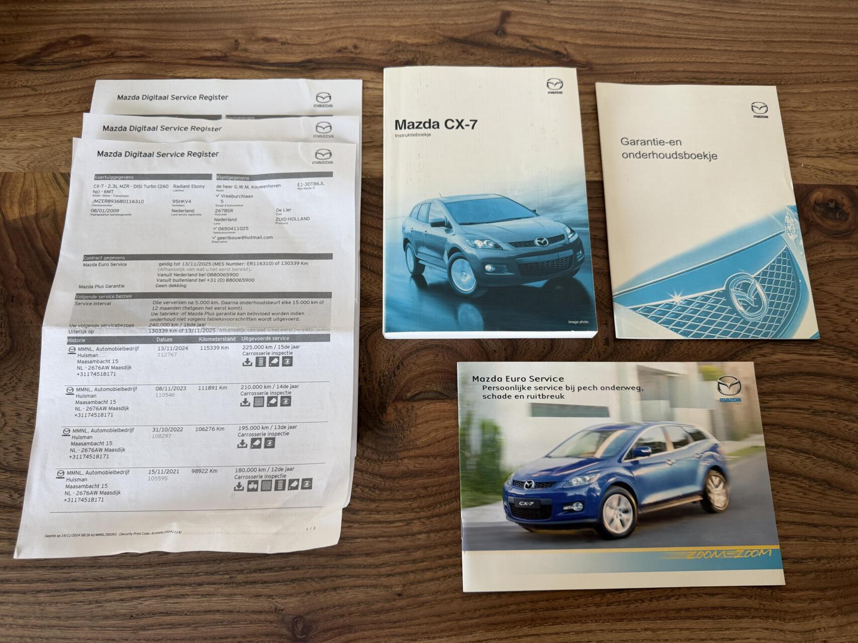 Foto van Mazda Cx-7
