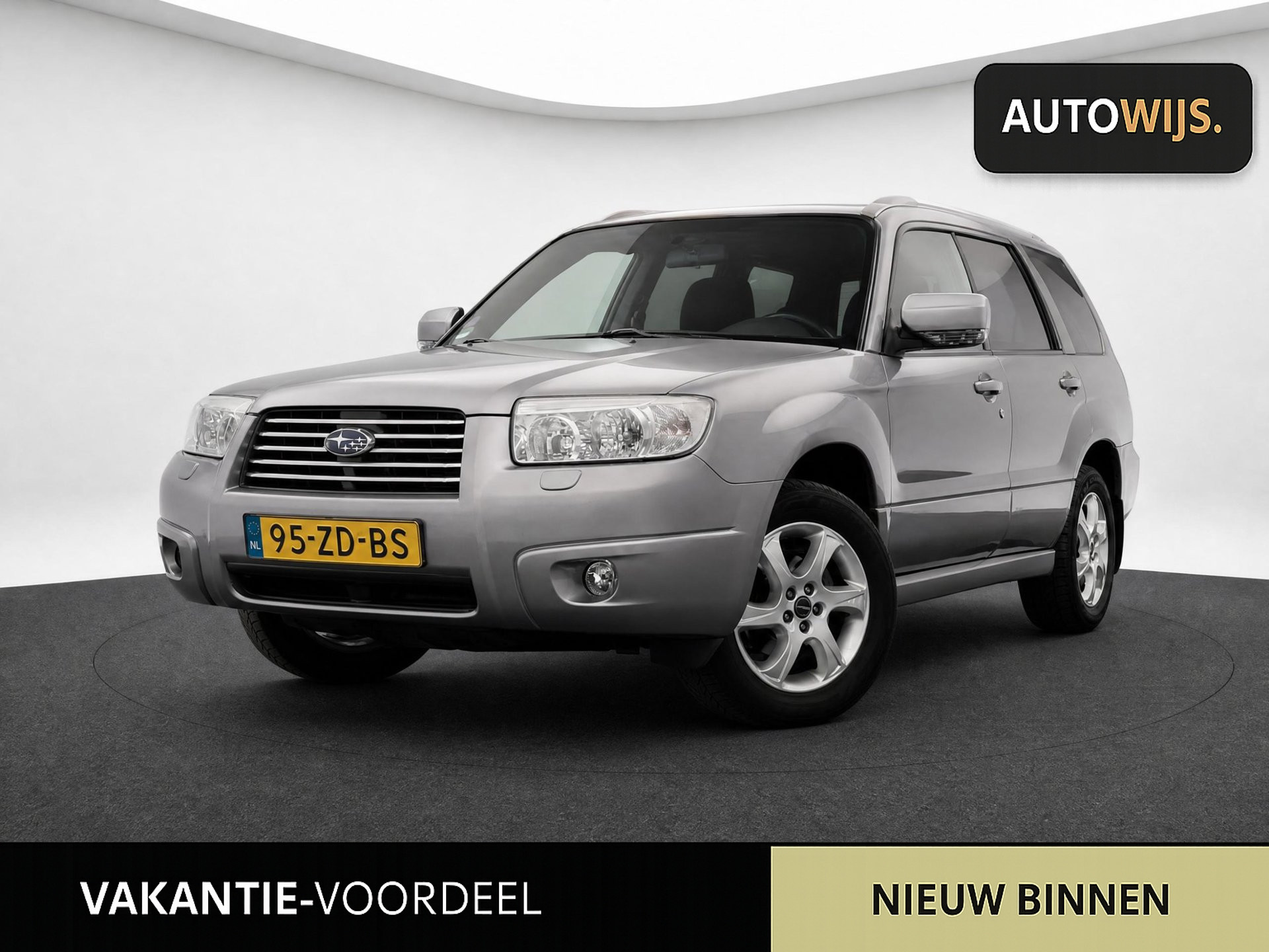 Subaru Forester 2.0 X Edition|AUT|LPG|TREKHAAK|PDC|CRUISE|NL AUTO 2008 - voorkant