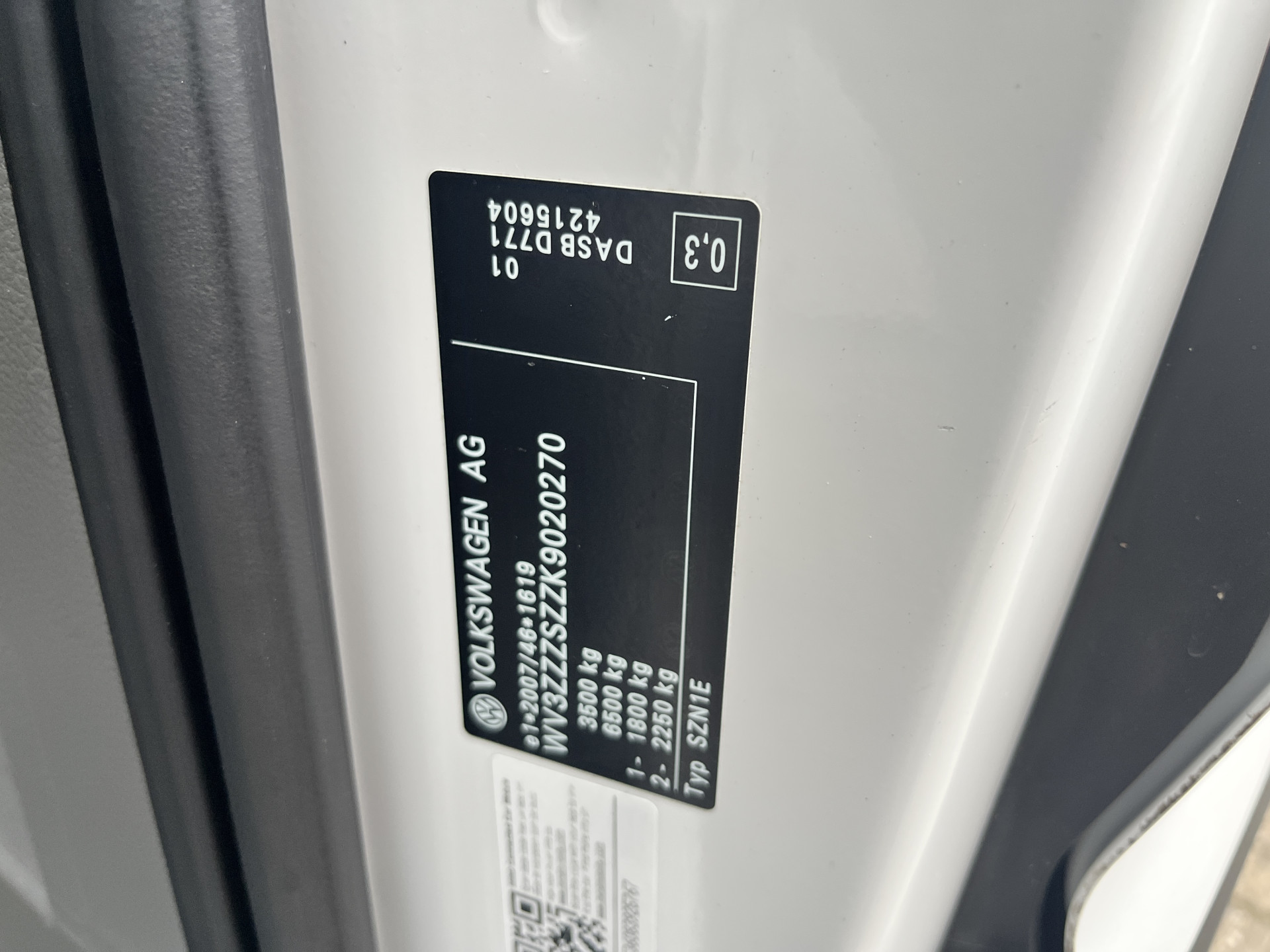 Foto van Volkswagen Crafter