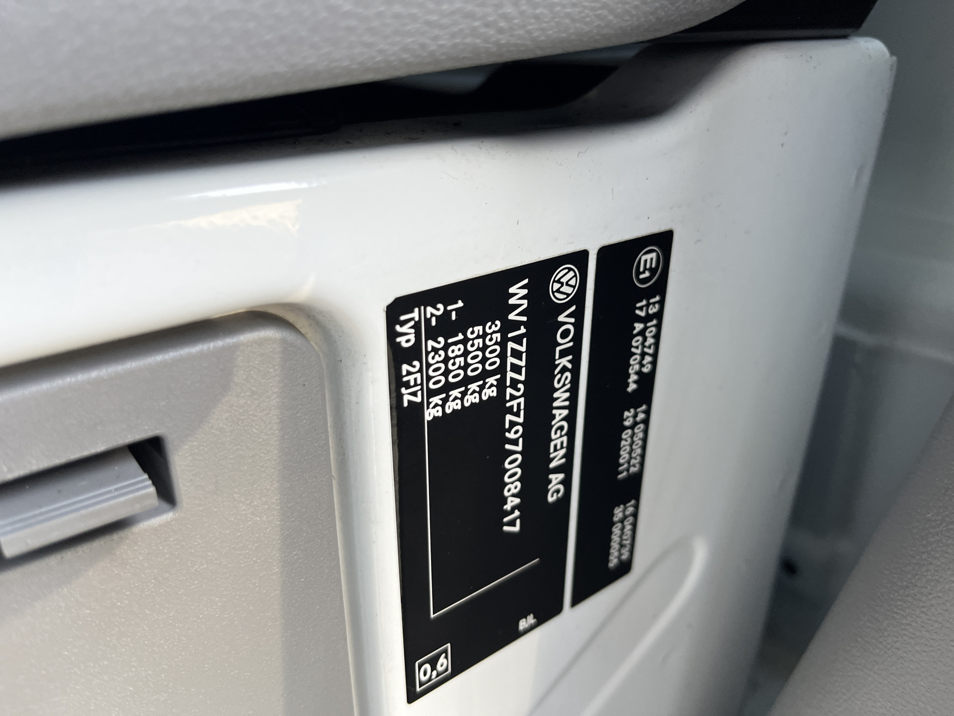 Foto van Volkswagen Crafter
