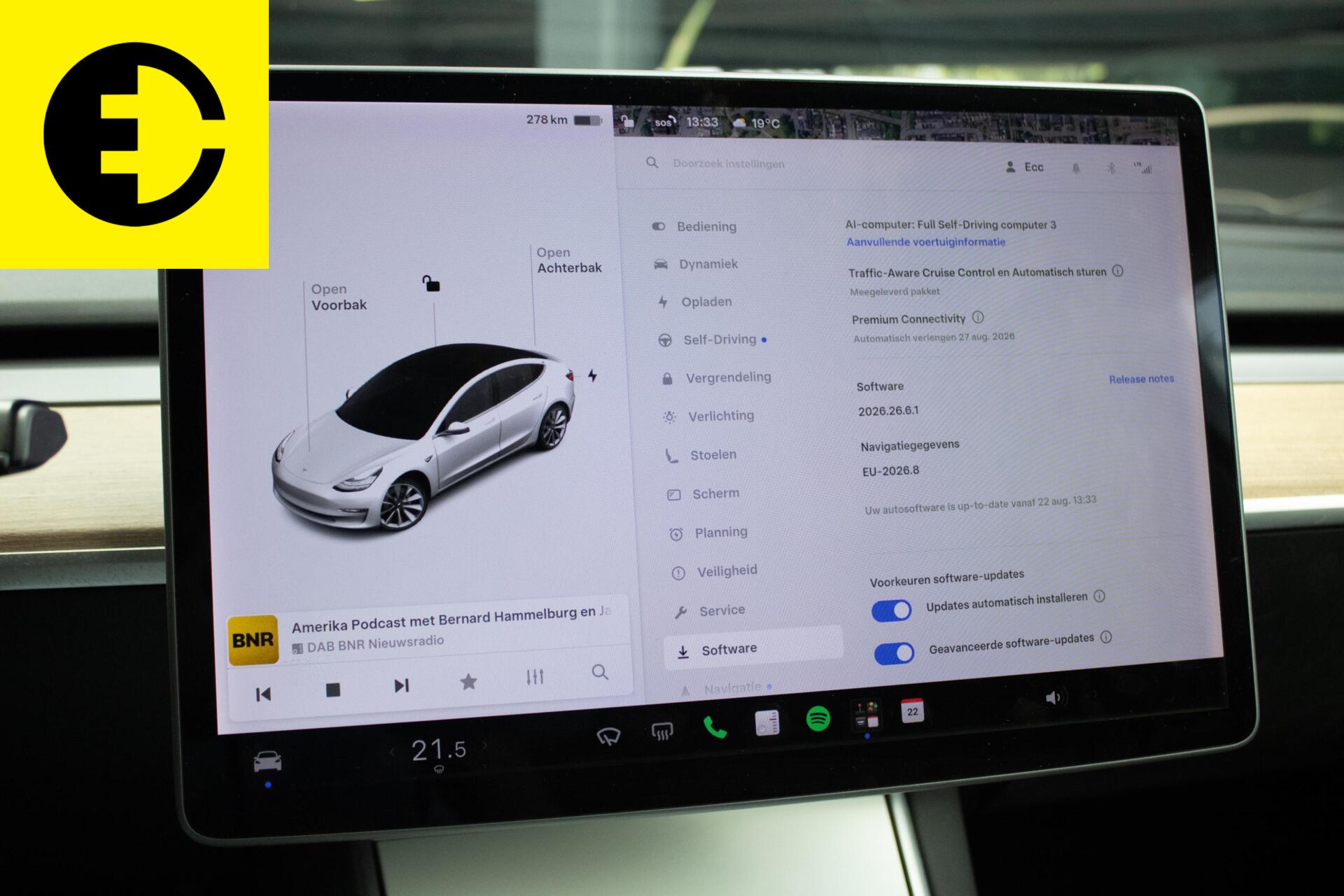 Foto van Tesla Model 3