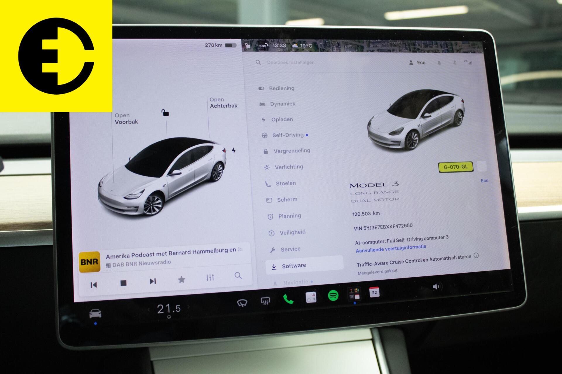 Foto van Tesla Model 3