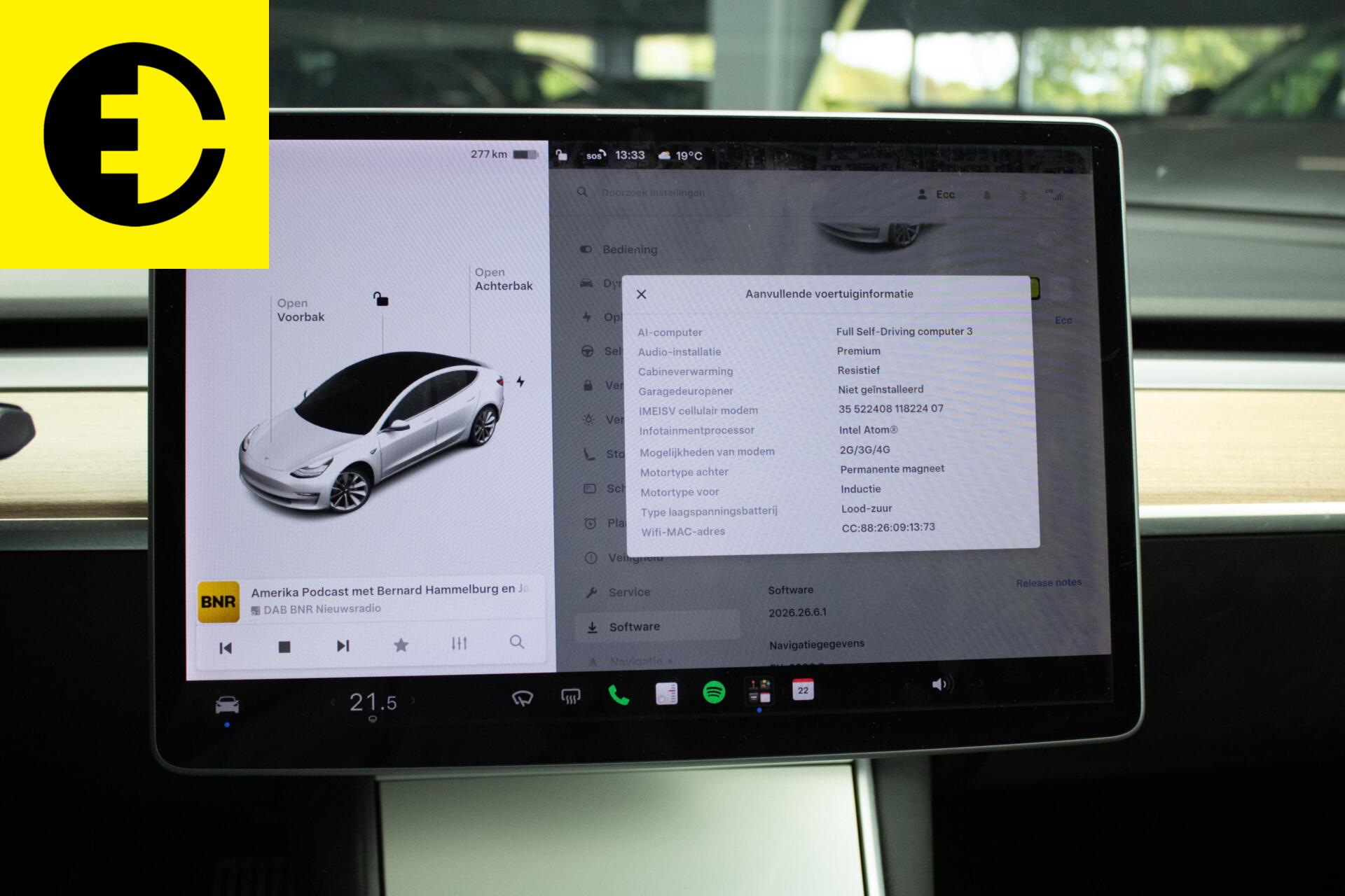 Foto van Tesla Model 3