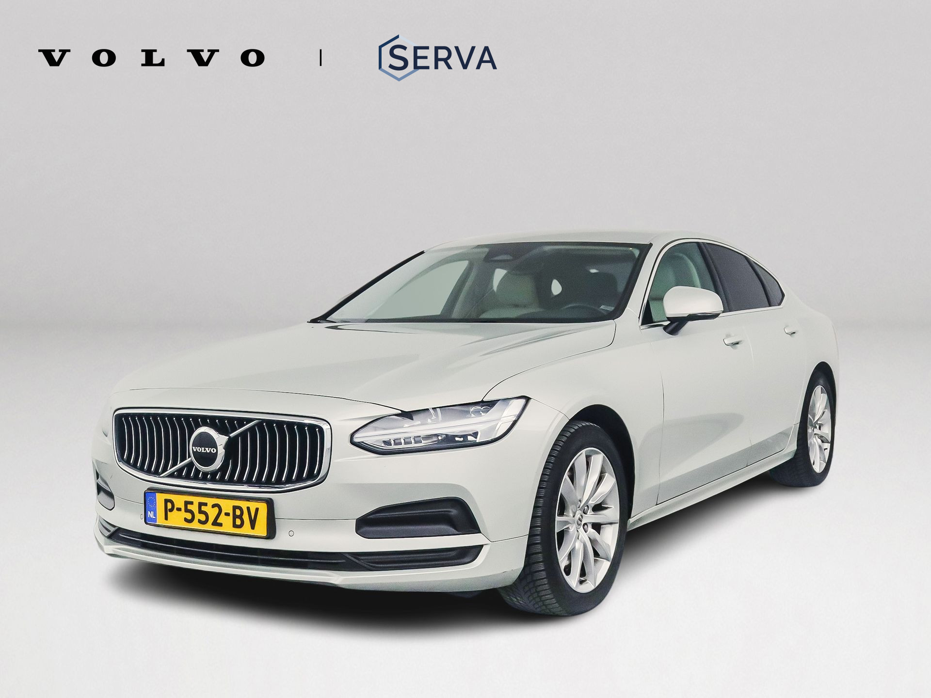 Volvo S90 B4 Momentum Business | Parkeercamera | Stoel- en Stuurverwarming | Trekhaak | Google infotainment 2022 - voorkant