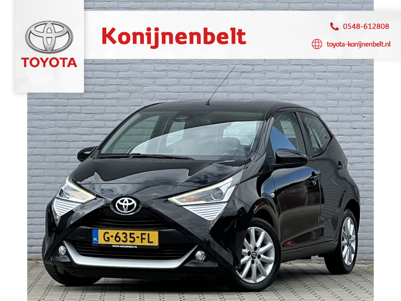 Toyota Toyota Aygo 1.0 VVT-i X-Play Automaat 5-deurs | Keyless Start | Clima 2018 - voorkant