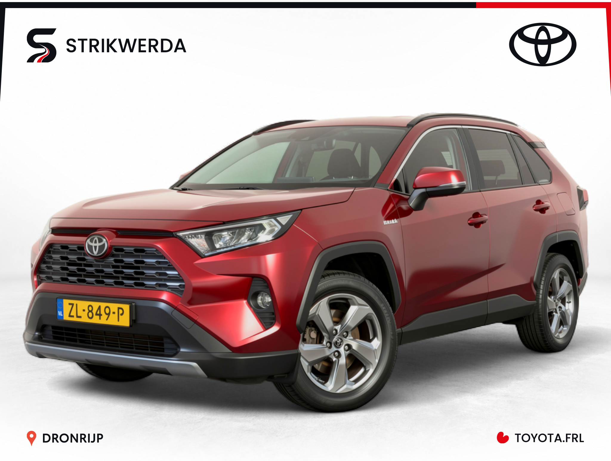 Toyota Rav4 2.5 Hybrid Style 2019 - voorkant