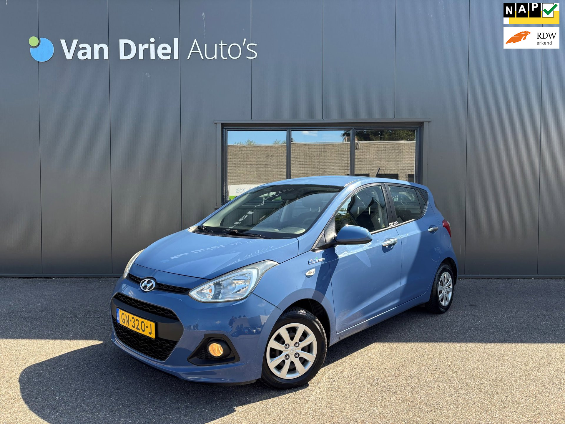 Hyundai I10 1.0i i-Motion Comfort / Airco / Cruise Control! 2015 - voorkant