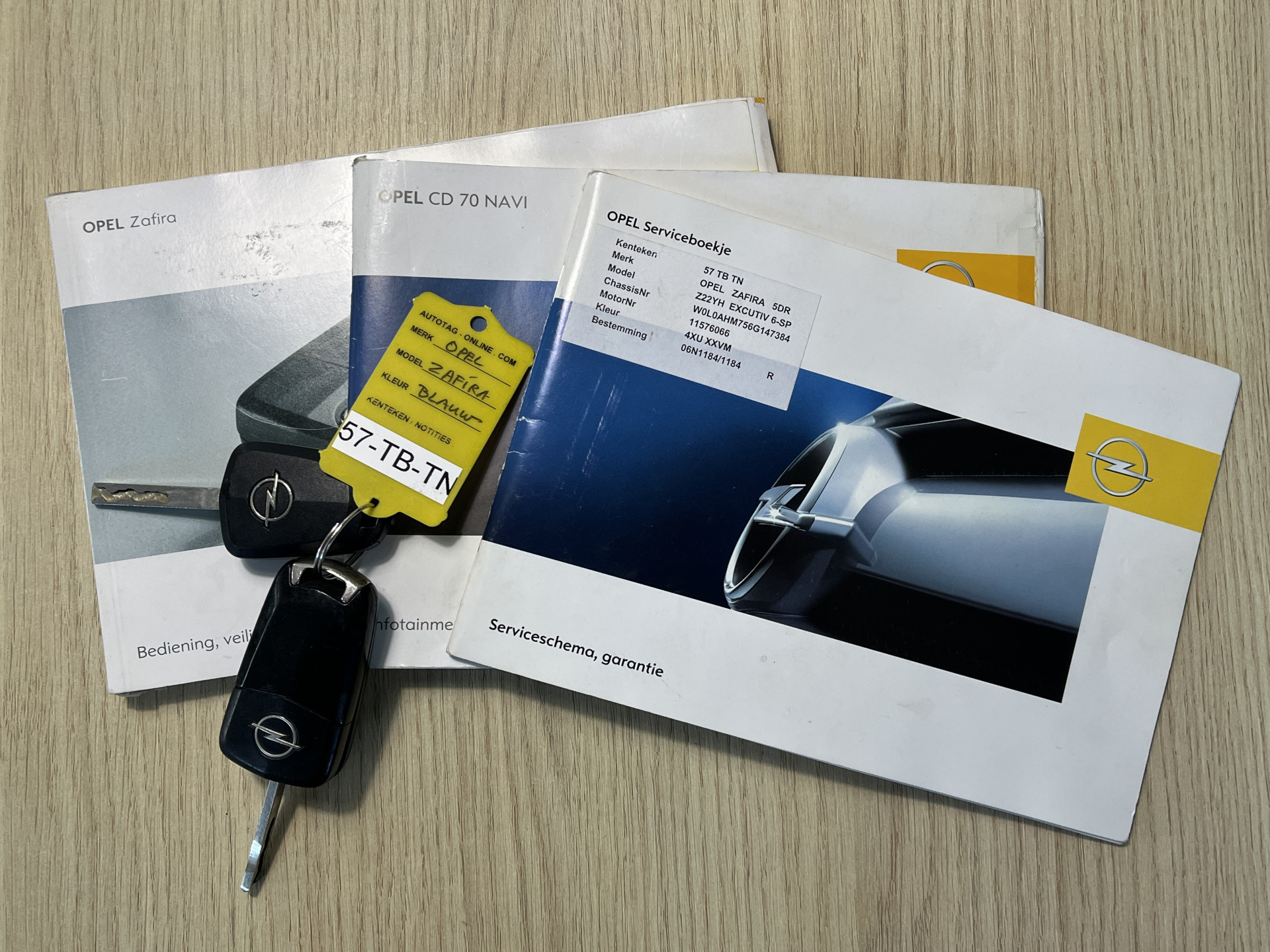 Foto van Opel Zafira