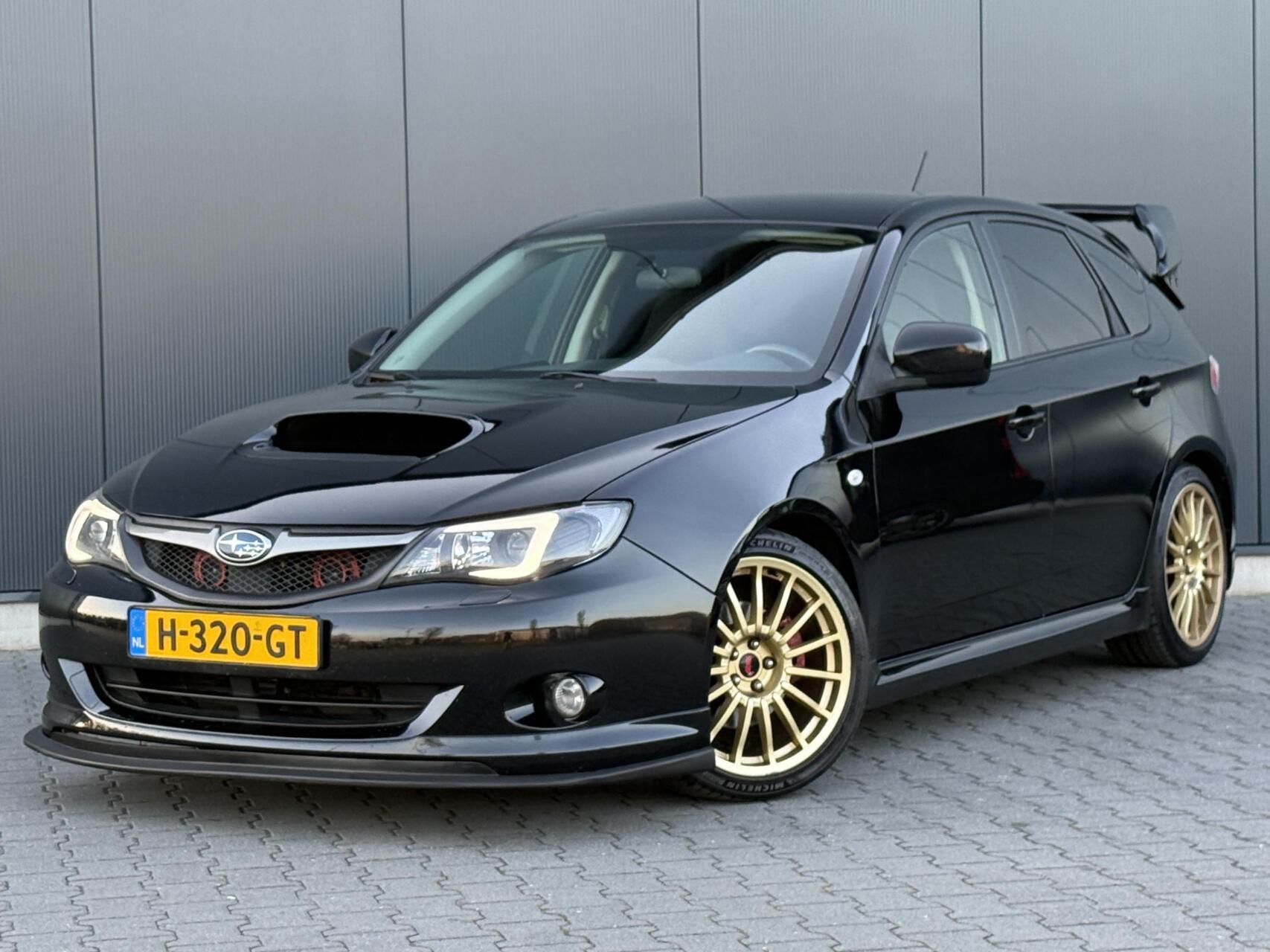 Subaru Impreza 2.5 WRX 230+ PK - HKS - Gereviseerd - Liefhebbers Auto 2008 - voorkant
