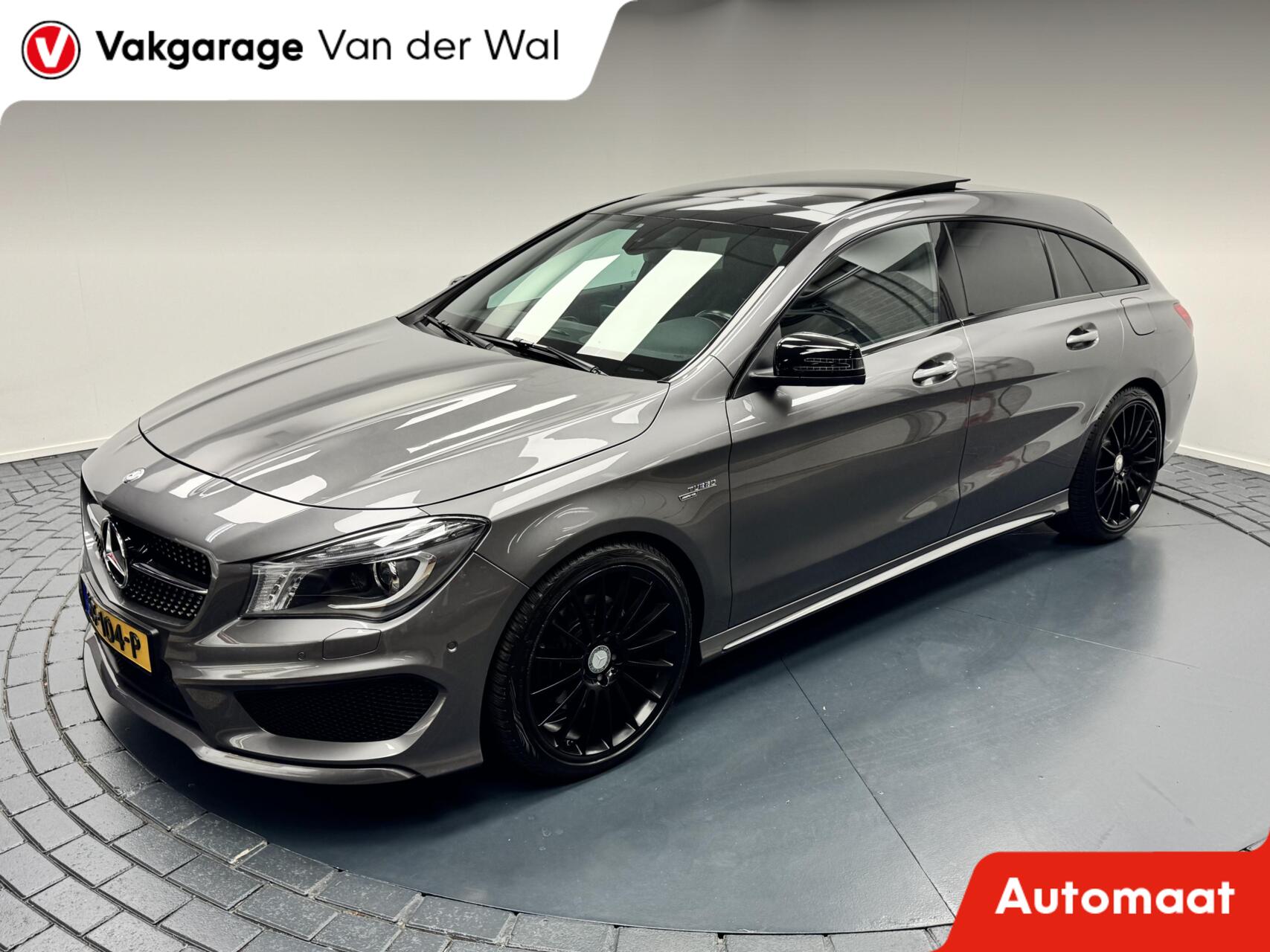 Mercedes-Benz Cla 220 D 220D Prestige Automaat-Navigatie-Cr.contr-Clima-Camera-Panoramadak-Parkeersensoren-Stoelverwarming-Lm19''velgen-Leder-LED 2015 - voorkant