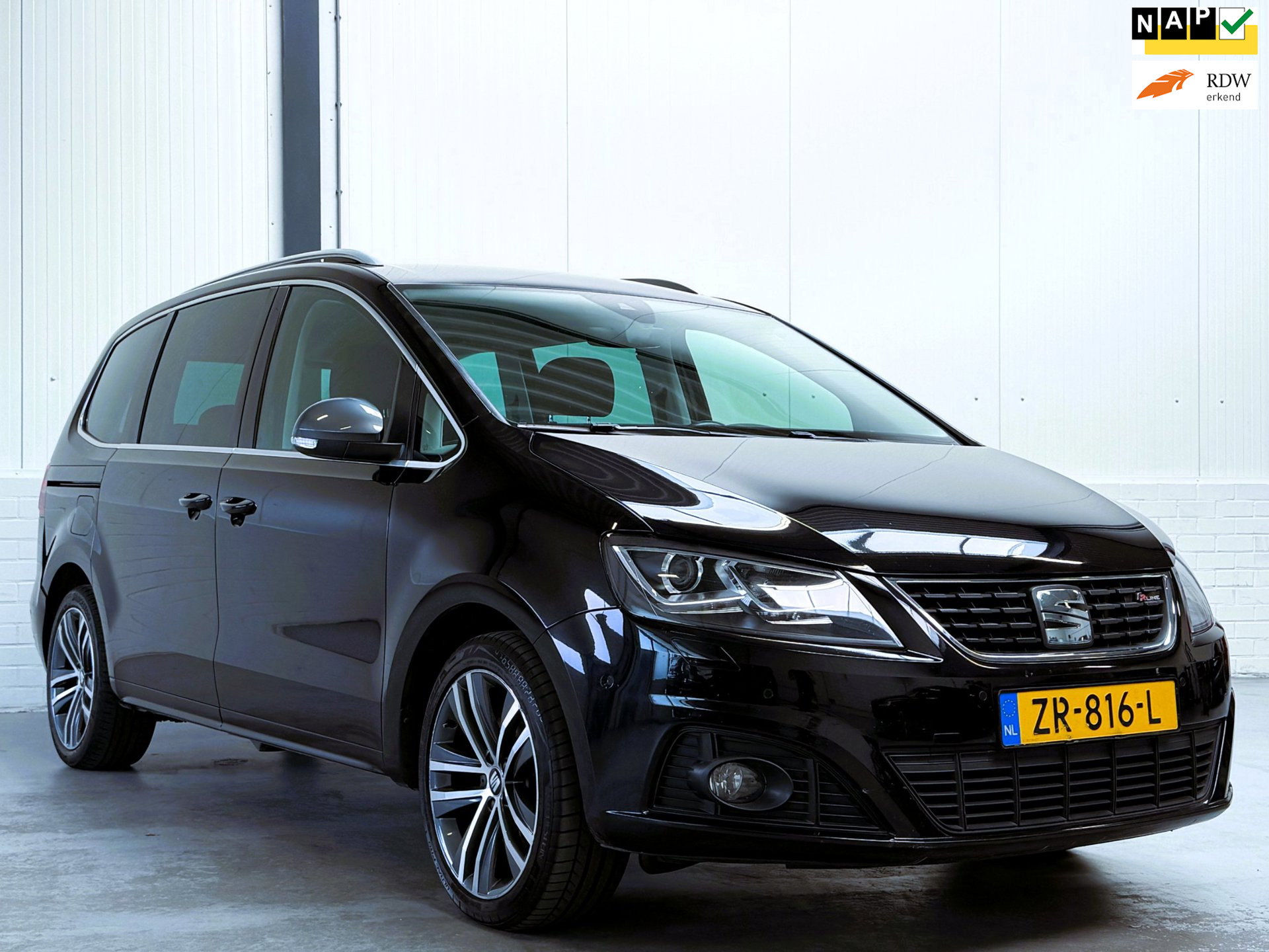 Seat Alhambra 1.4 TSI FR Business Intense|7P|Keyless|Trekhaak|Camera 2019 - voorkant