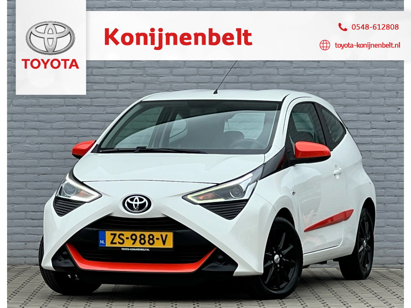 Toyota Aygo 1.0 VVT-i x-play 2019 - voorkant