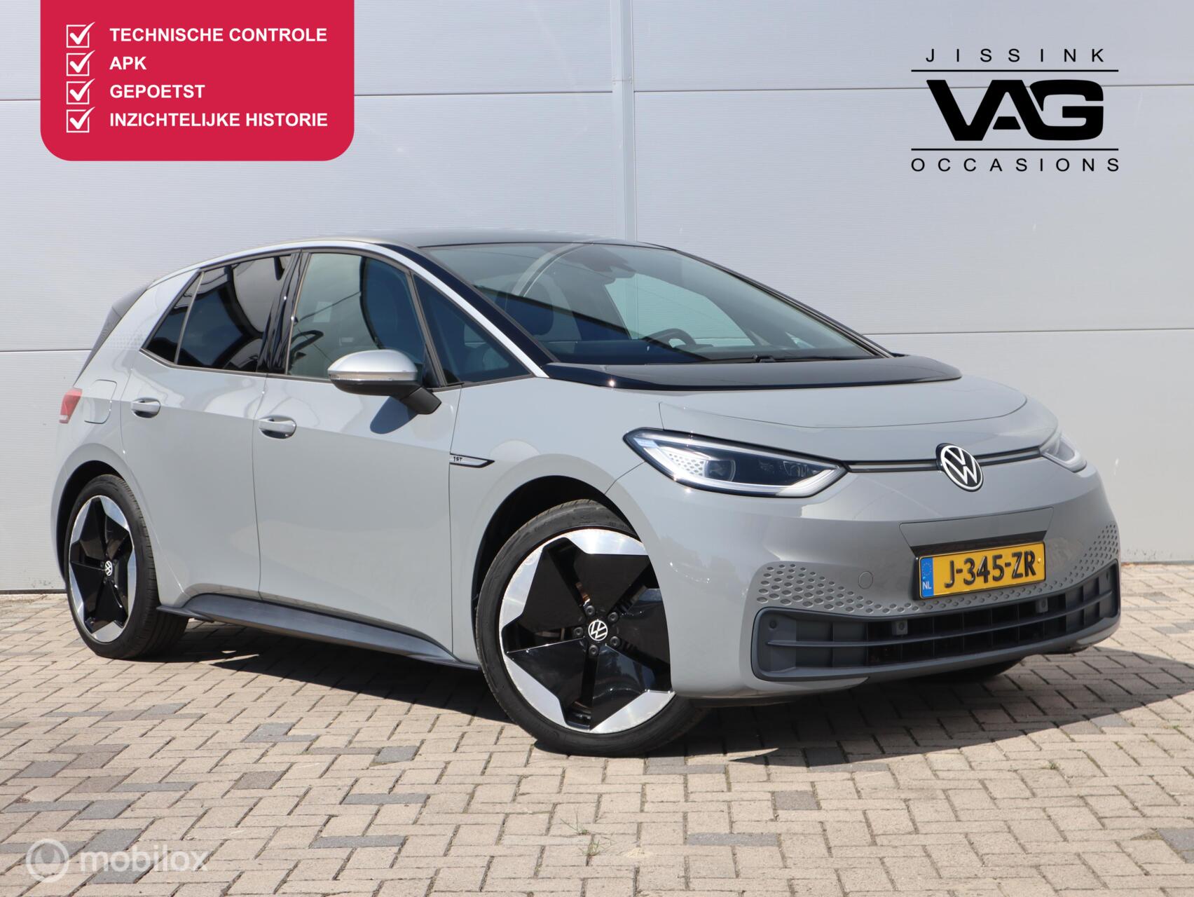 Volkswagen Id.3 Pro 150 KW First Plus 58 kWh Pano Matrix Camera Massage 2020 - voorkant