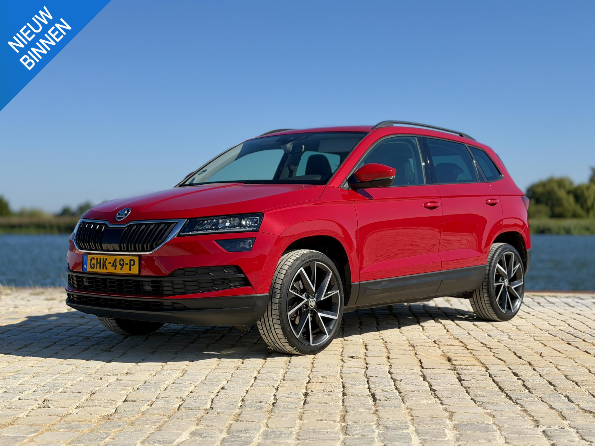 Skoda Karoq 1.5 TSI ACT Style Busines|Trekhaak|ACC|Panoramadak 2019 - voorkant