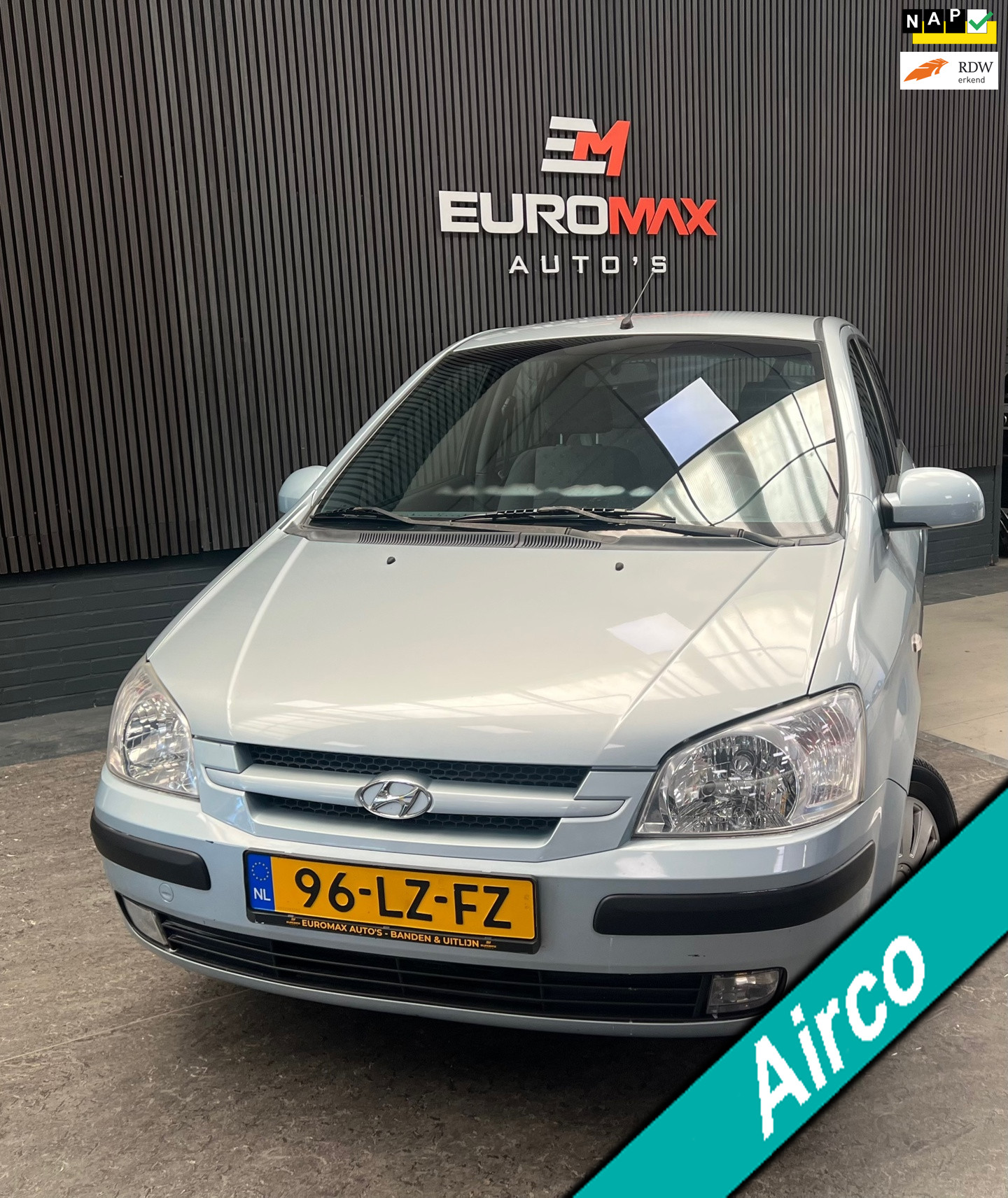 Hyundai Getz 1.3i GLS 2e Eigenaar - NAP - Airco 2003 - voorkant