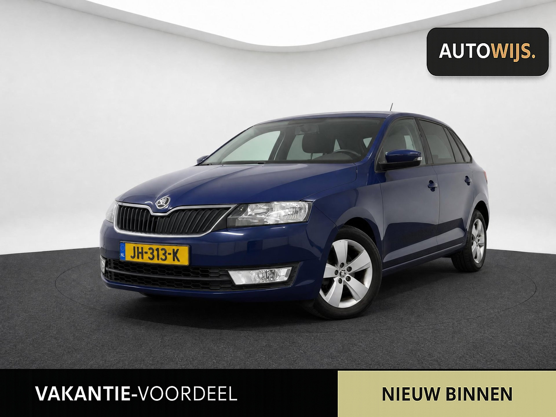 Skoda Rapid 1.4 TDI Greentech JOY|AUT|NL AUTO|BTW|PDC|NAVI|APK 4-2027 2016 - voorkant