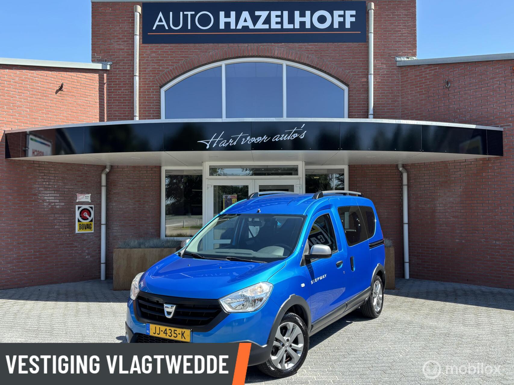 Dacia Dokker 1.2 TCe S&S Stepway | 83Dkm! | PDC Achter | Trekhaak |Cruise | Climate | 2016 - voorkant