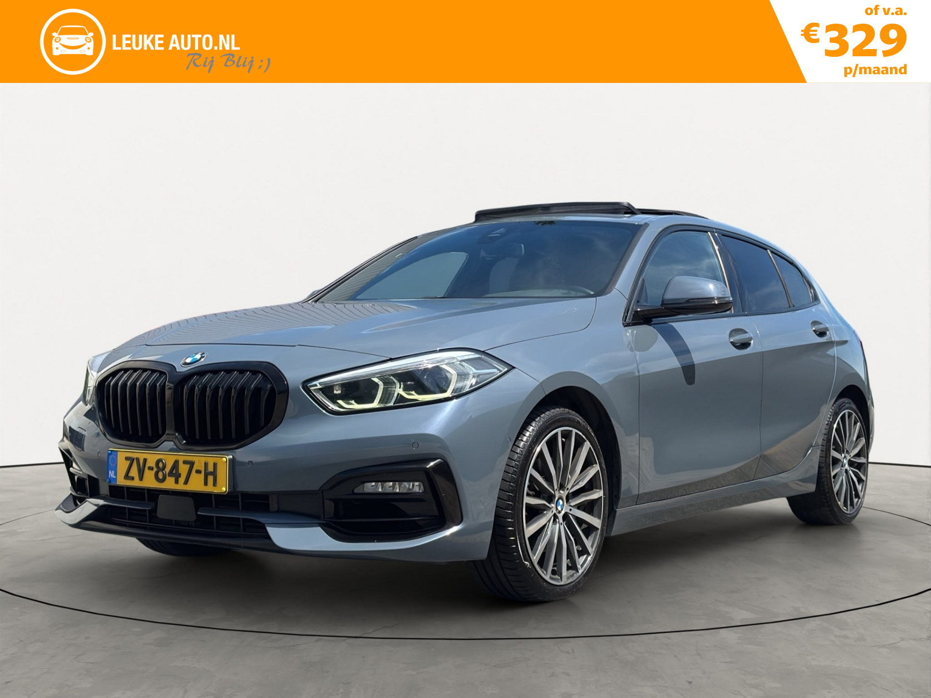 BMW 118i 118i Edition M Sport Shadow High Executive 2019 - voorkant