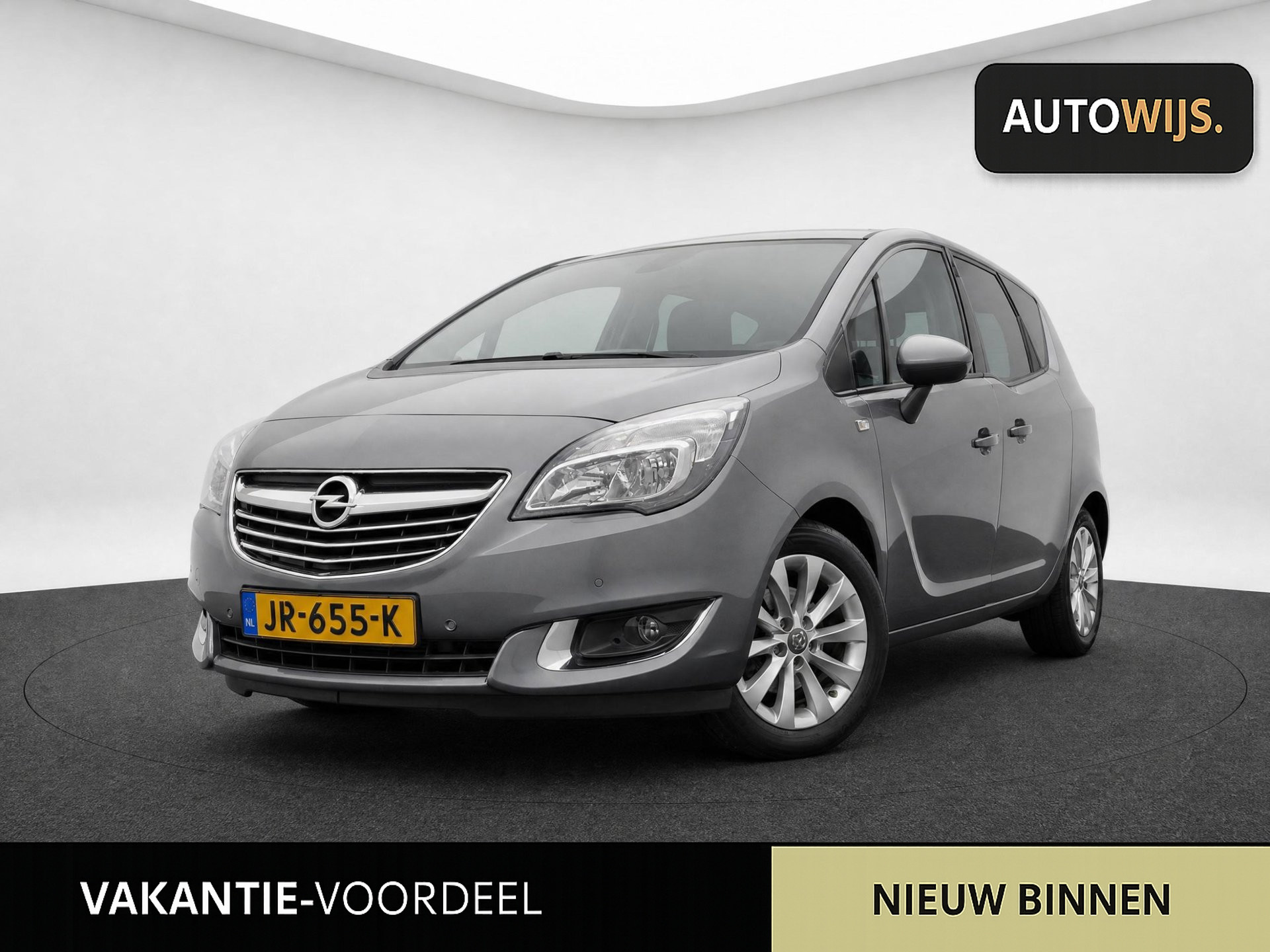 Opel Meriva 1.4 Turbo Cosmo|TREKHAAK|PDC|LM-VELG|141DKM 2015 - voorkant