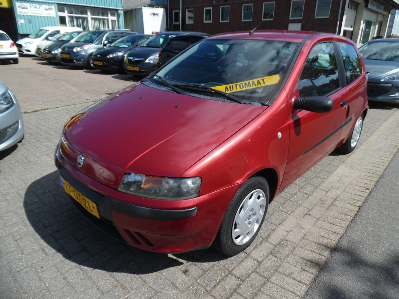 Fiat Fiat Punto 1.2-16V ELX Speedg. 2001 - voorkant
