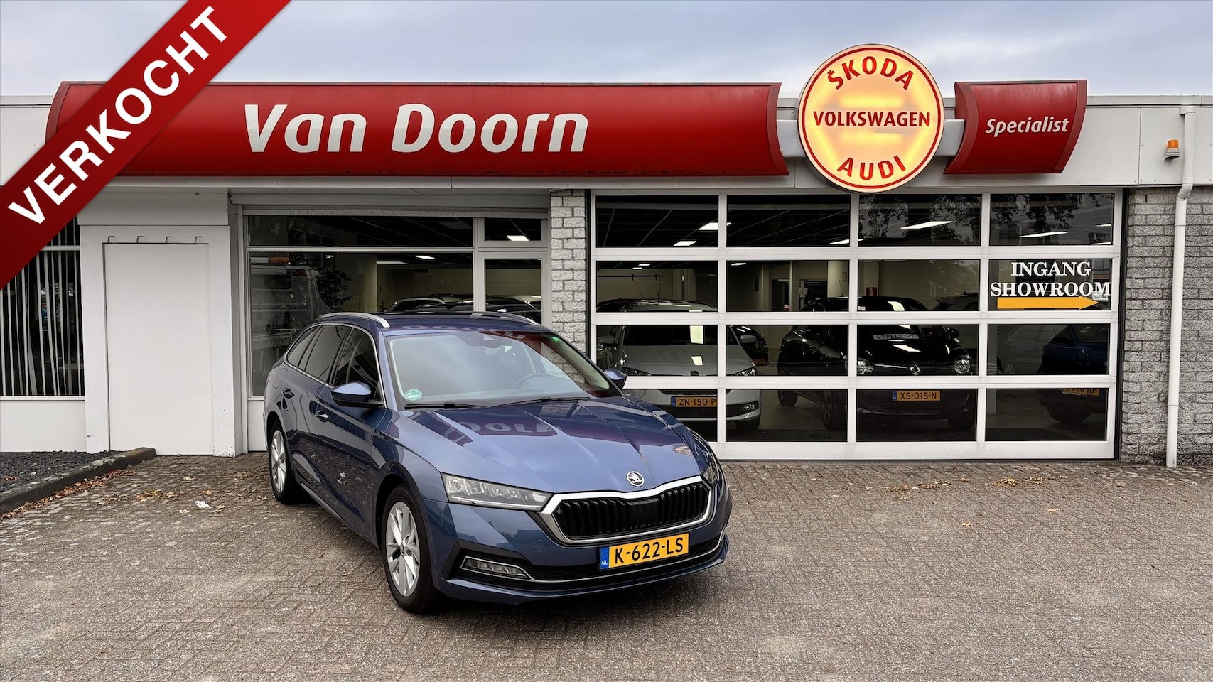 Skoda Octavia Combi 1.0 TSI Business Edition 2021 - voorkant