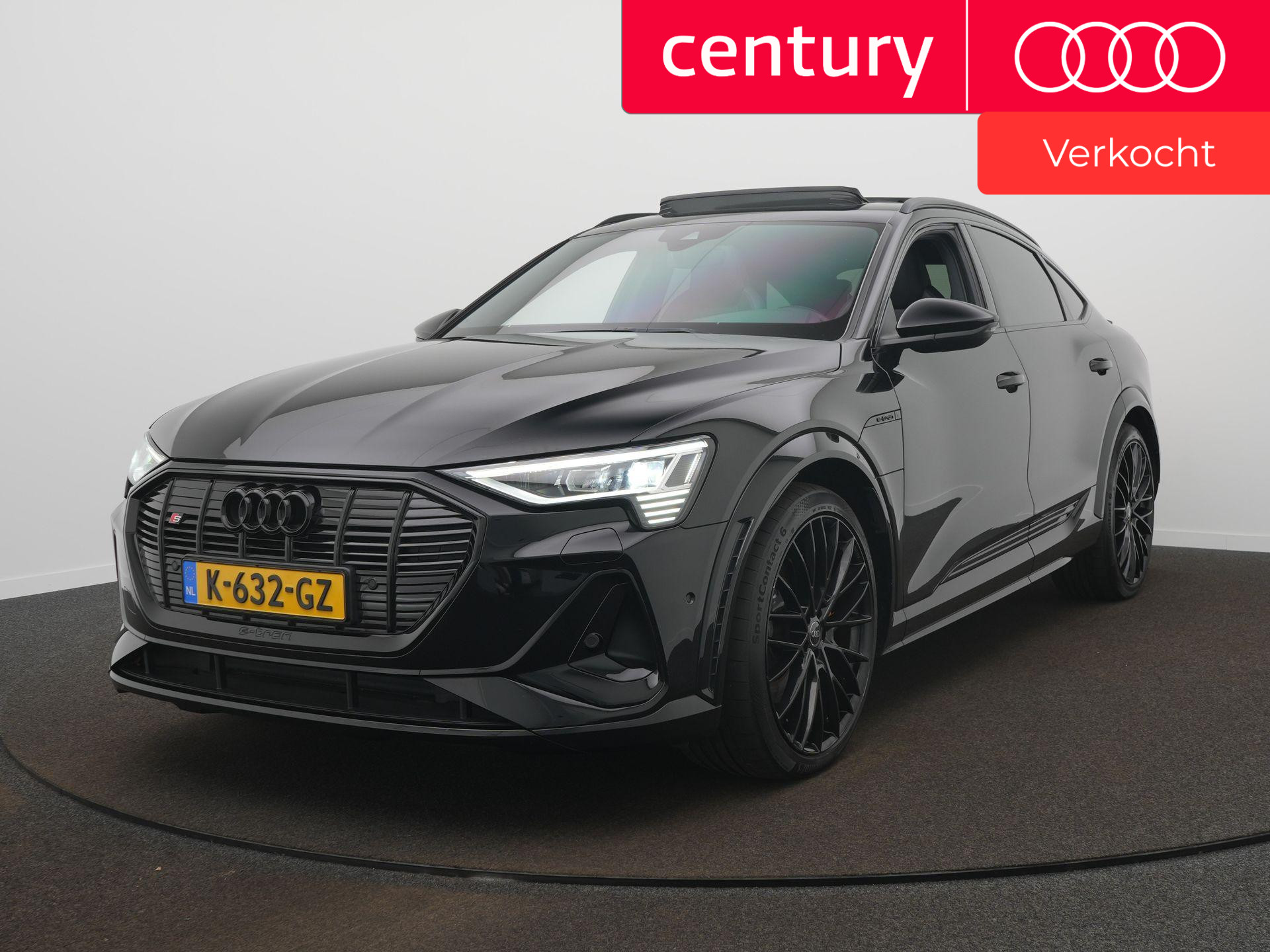 Audi E-tron S Sportback S quattro 95 kWh 2020 - voorkant