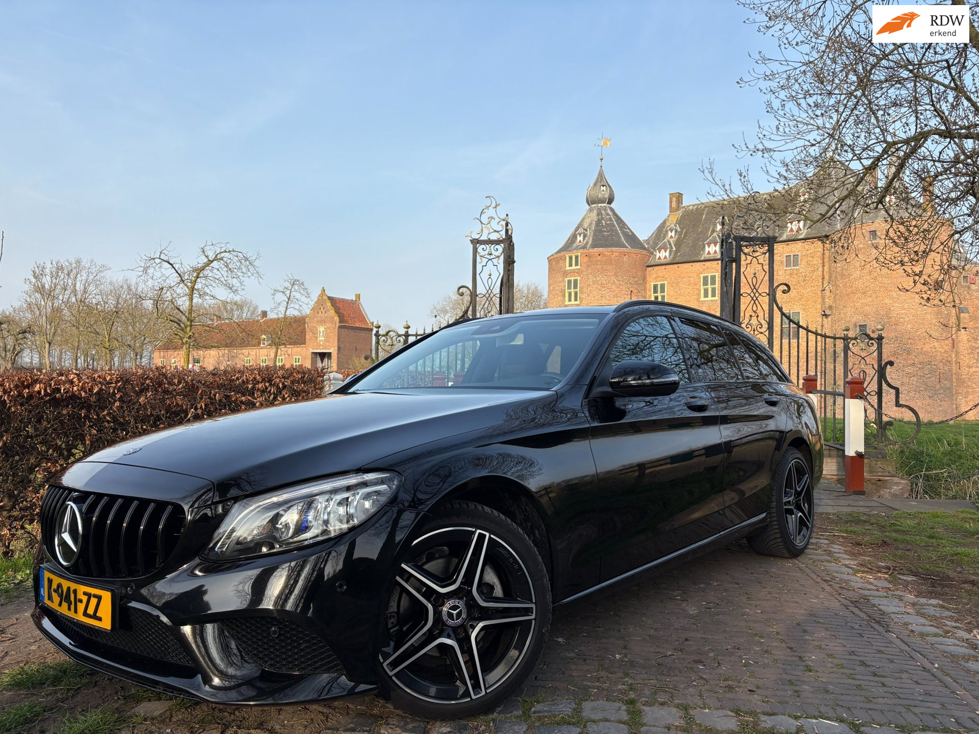 Mercedes-Benz C-klasse Estate 180 AMG/CARPLAY/NAVI/CRUIS/VOL 2020 - voorkant