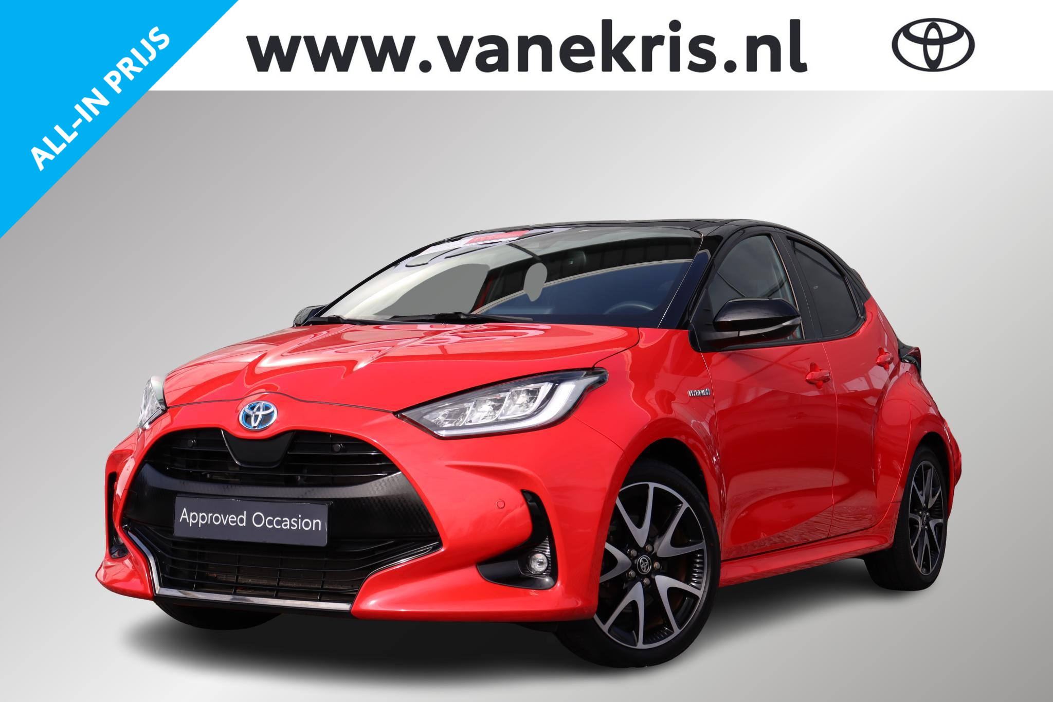 Toyota Yaris 1.5 Hybrid Launch Edition 2020 - voorkant