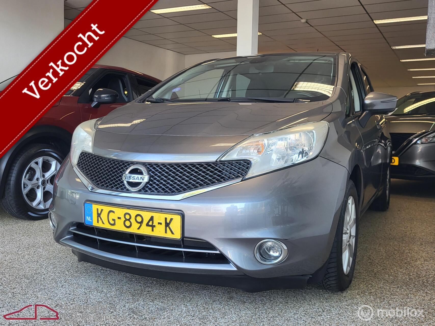 Nissan Nissan Note 1.2 Connect Edition +Pack *NL, NAVI, PANO, 360 CAM, TRKHK, RIJKLAARPRIJS!* 2014 - voorkant