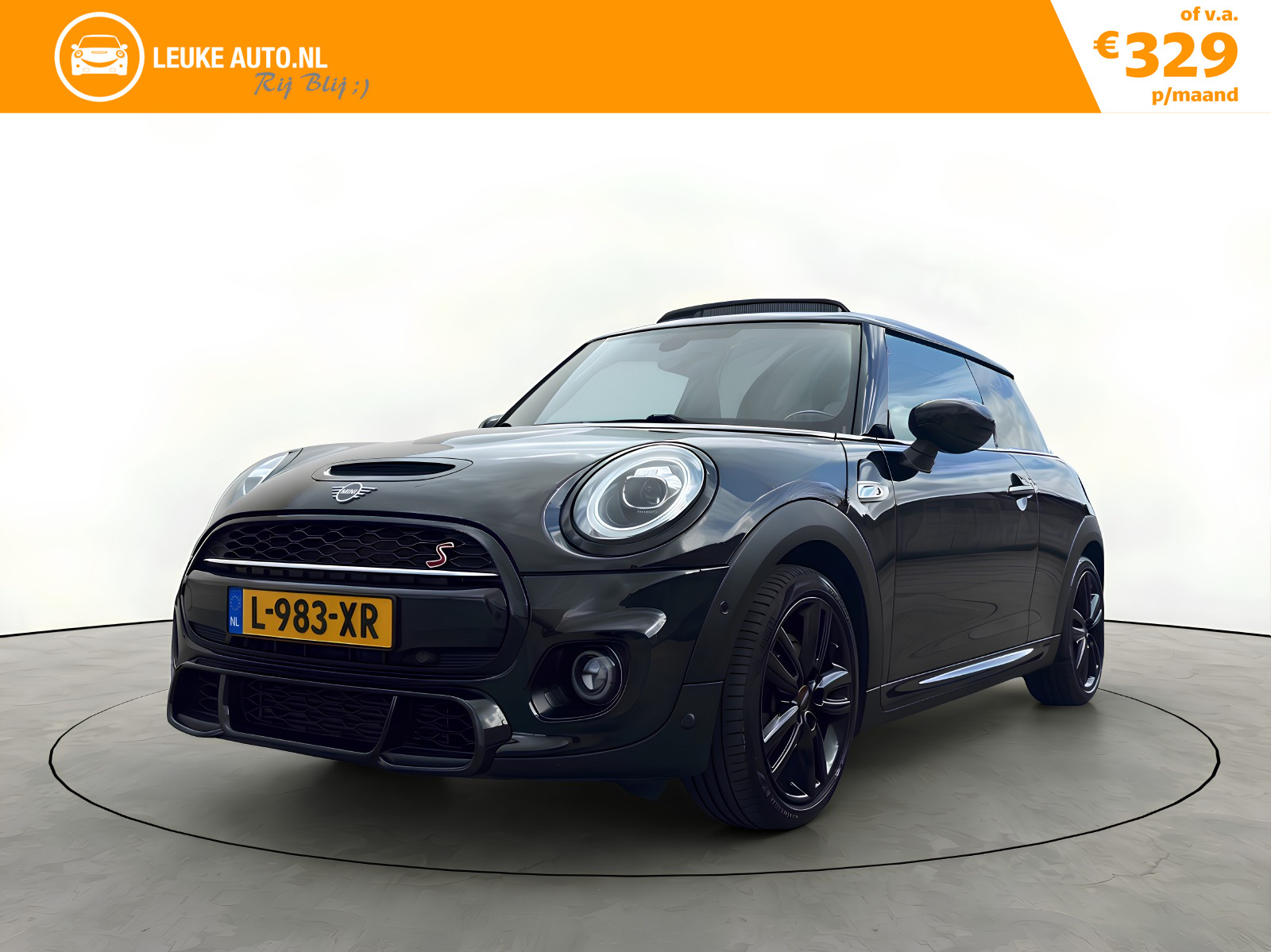 Mini Cooper S 2.0 Cooper S 192PK John Cooper Works 2019 - voorkant