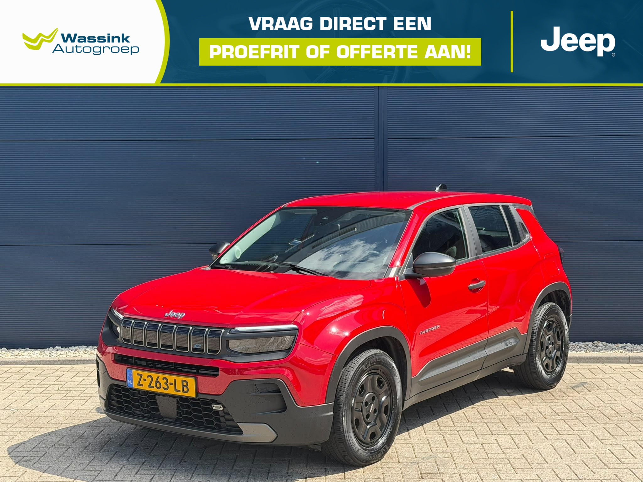 Jeep Avenger Avenger 54 kWh 2024 - voorkant