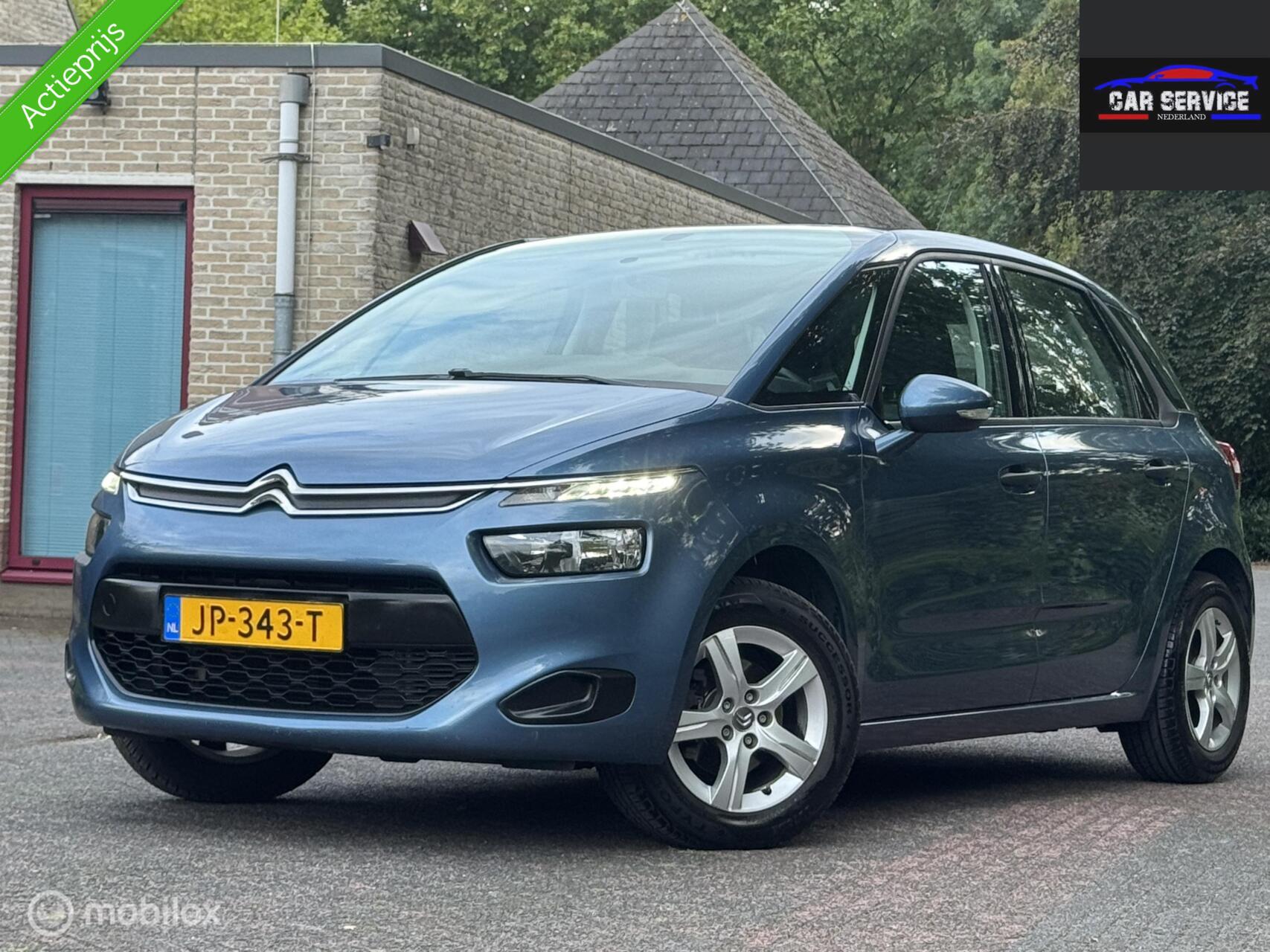 Citroen C4 Picasso 1.2 PureTech Intensive/TREKHAAK/PDC/APK 2016 - voorkant