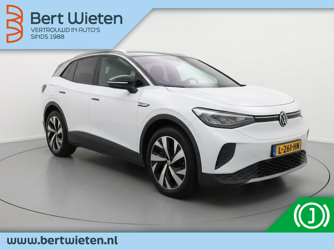 Volkswagen Id.4 Pro 150 KW First 77 kWh | Geen import | Warmtepomp | SOH 90.13% 2021 - voorkant
