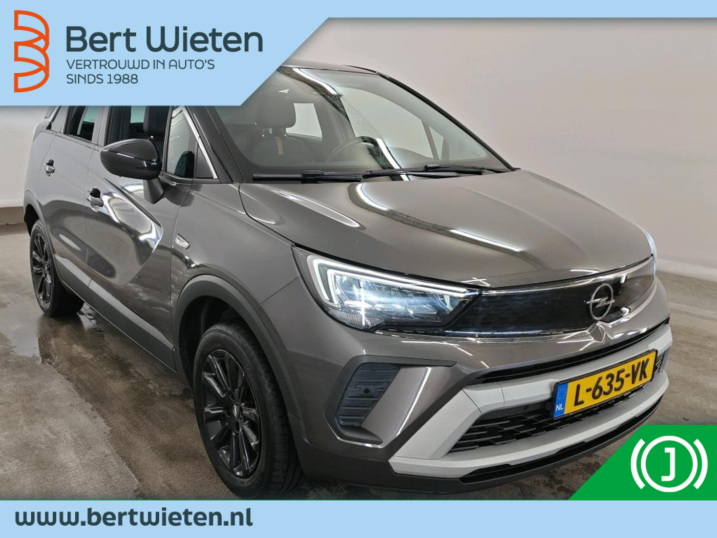 Opel Crossland 1.2 Turbo Elegance 2021 - voorkant